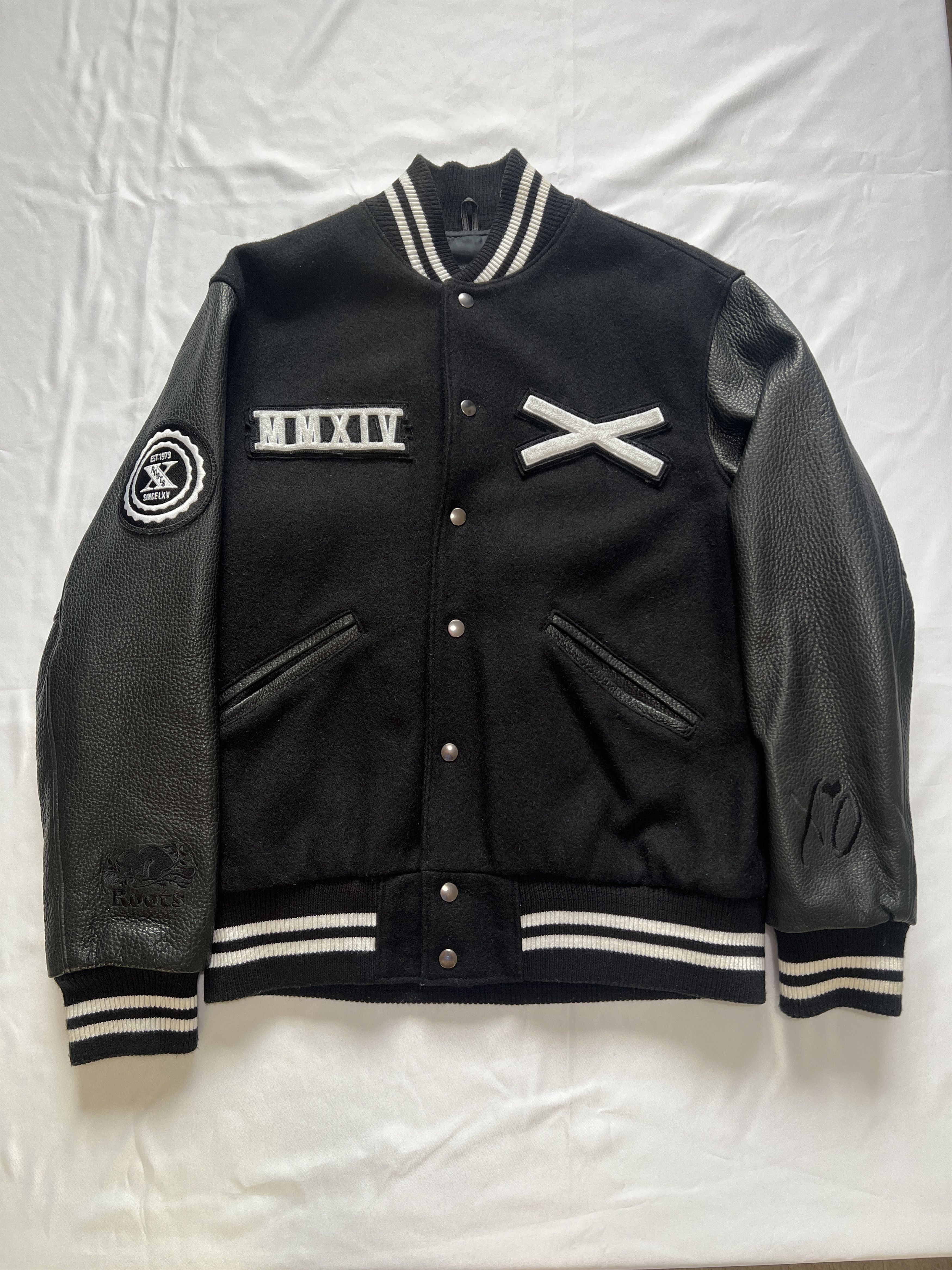Roots THE WEEKND x XO x ROOTS VARSITY JACKET 2014 Size US XL / EU 56 / 4 - 5 Thumbnail