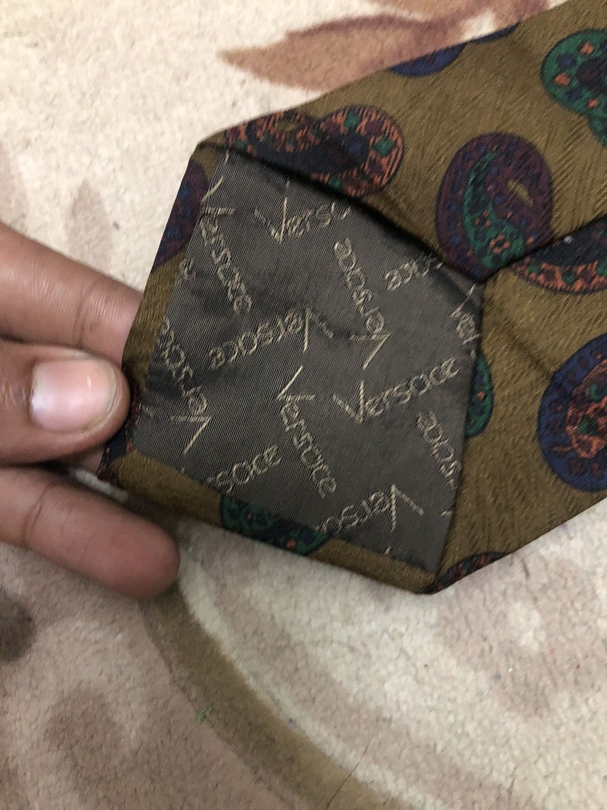 Versace × Vintage Necktie gianni versace Size ONE SIZE - 8 Thumbnail
