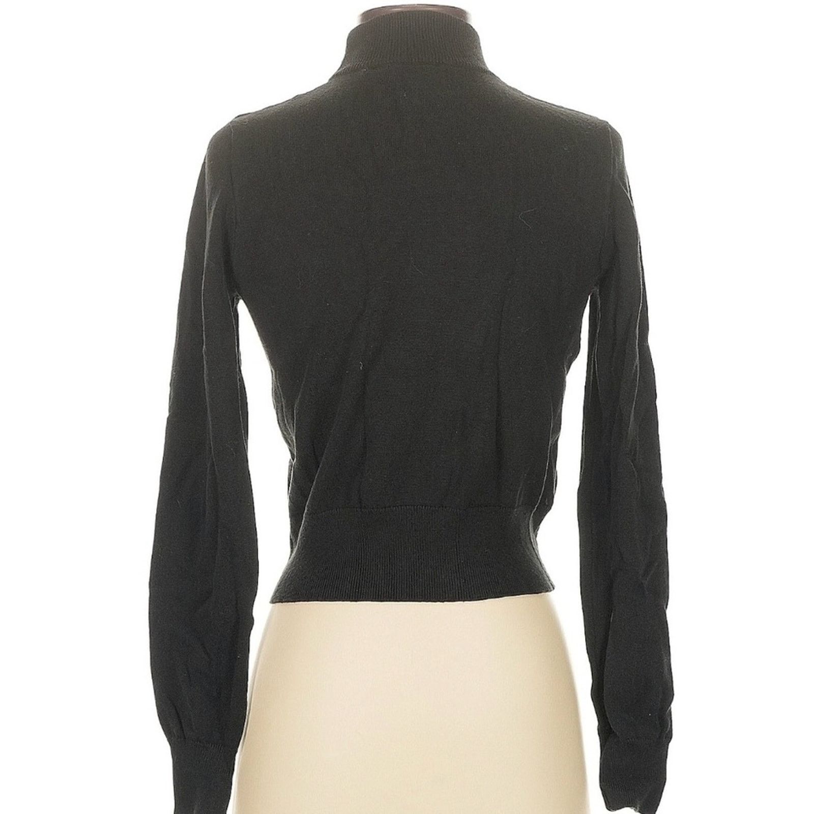 & Other Stories Alice and Uo Women's Turtleneck Sweater with sequin V detail Size S / US 4 / IT 40 - 3 Thumbnail