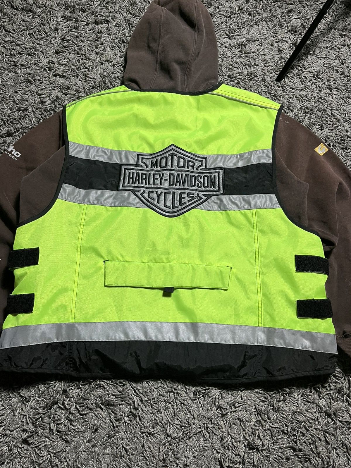Harley Davidson HARLEY DAVIDSON HI-VISIBILITY REFLECTIVE VEST SIZE XXL Size US XXL / EU 58 / 5 - 2 Thumbnail