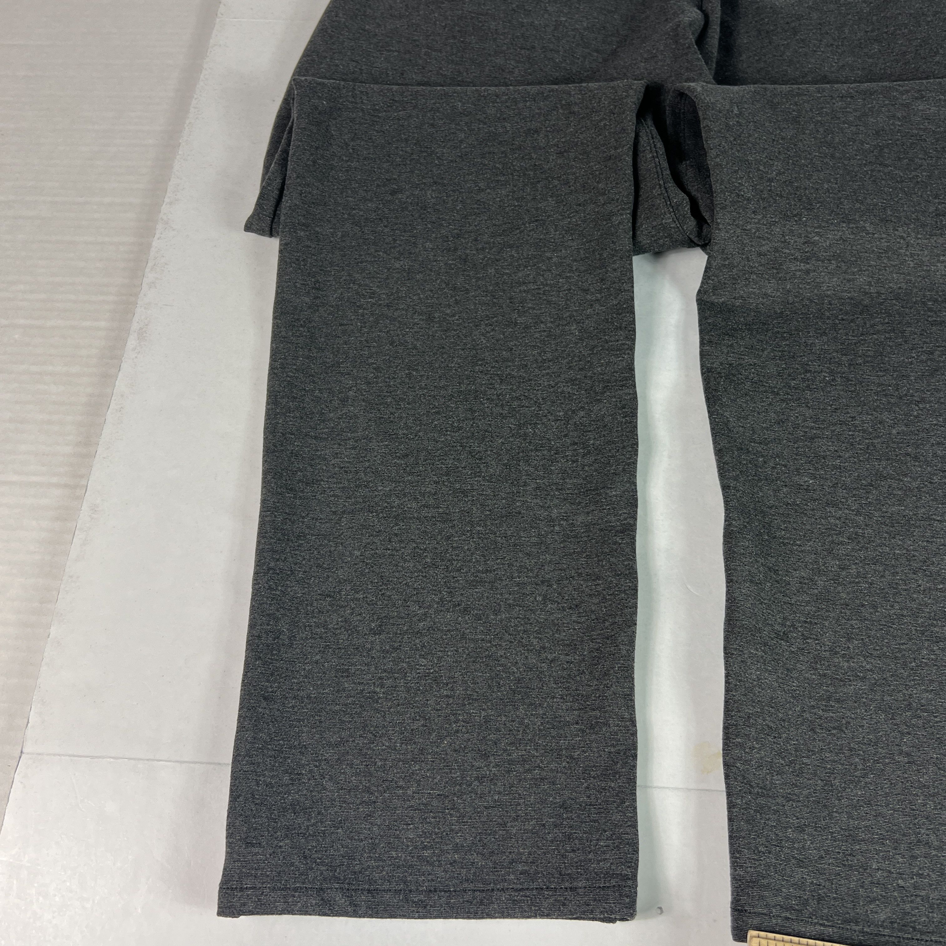 Paige Paige Pants Strafford Straight Iced Black Stretch Trousers Size US 34 / EU 50 - 15 Thumbnail