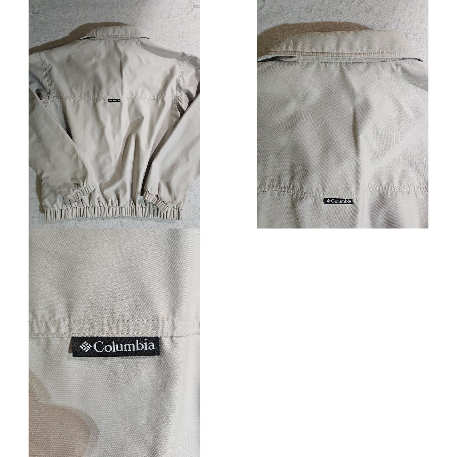Vintage Columbia Sportswear x Cirrus Airplanes Windbreaker Jacket Full Zip Mens Size XL Beige Size L / US 10 / IT 46 - 8 Thumbnail