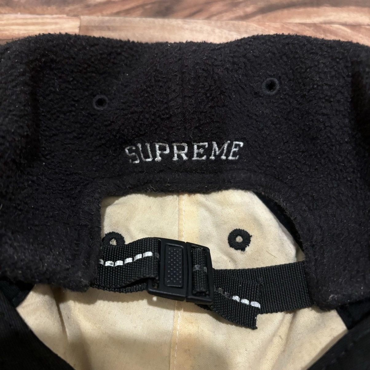 Supreme Supreme Polartec S Logo 6-Panel Hat Size ONE SIZE - 5 Thumbnail