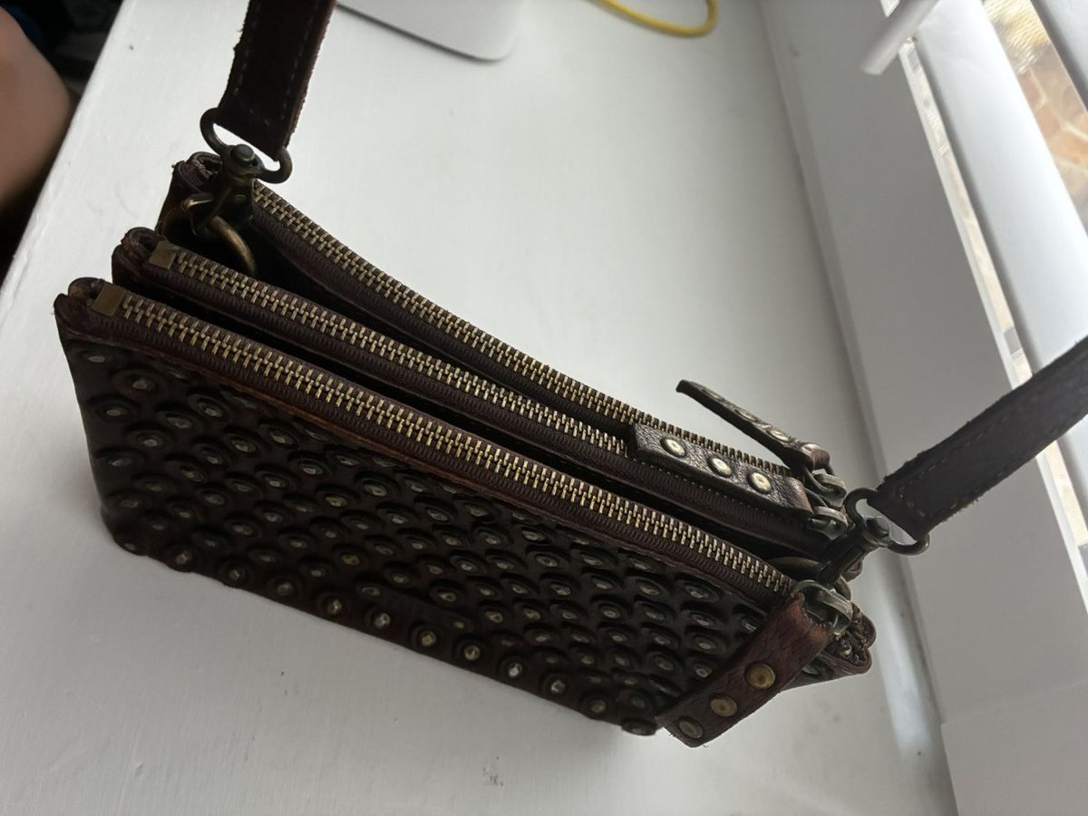 Frye Brown Frye studded crossbody bag Size ONE SIZE - 5 Thumbnail