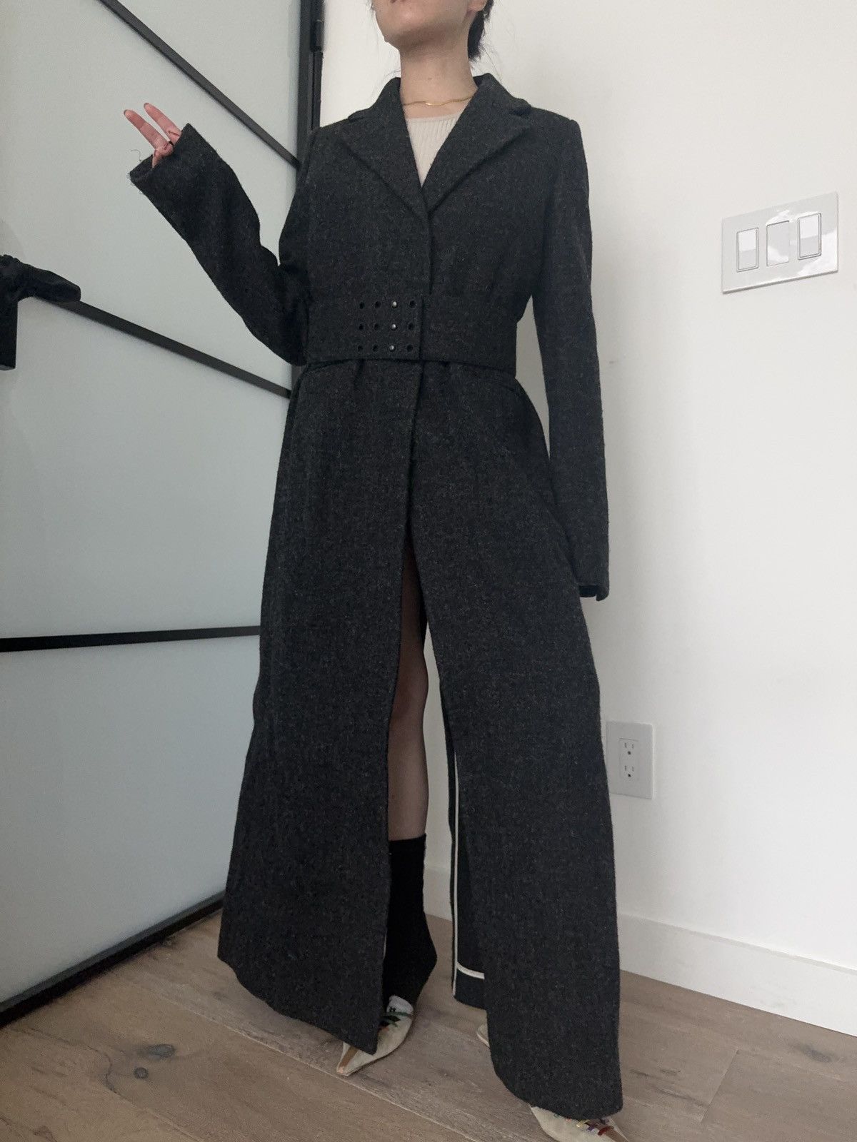Maison Margiela Maison Martin Margiela Floor Length Coat John Galliano Sz XS Size XS / US 0-2 / IT 36-38 - 1 Thumbnail