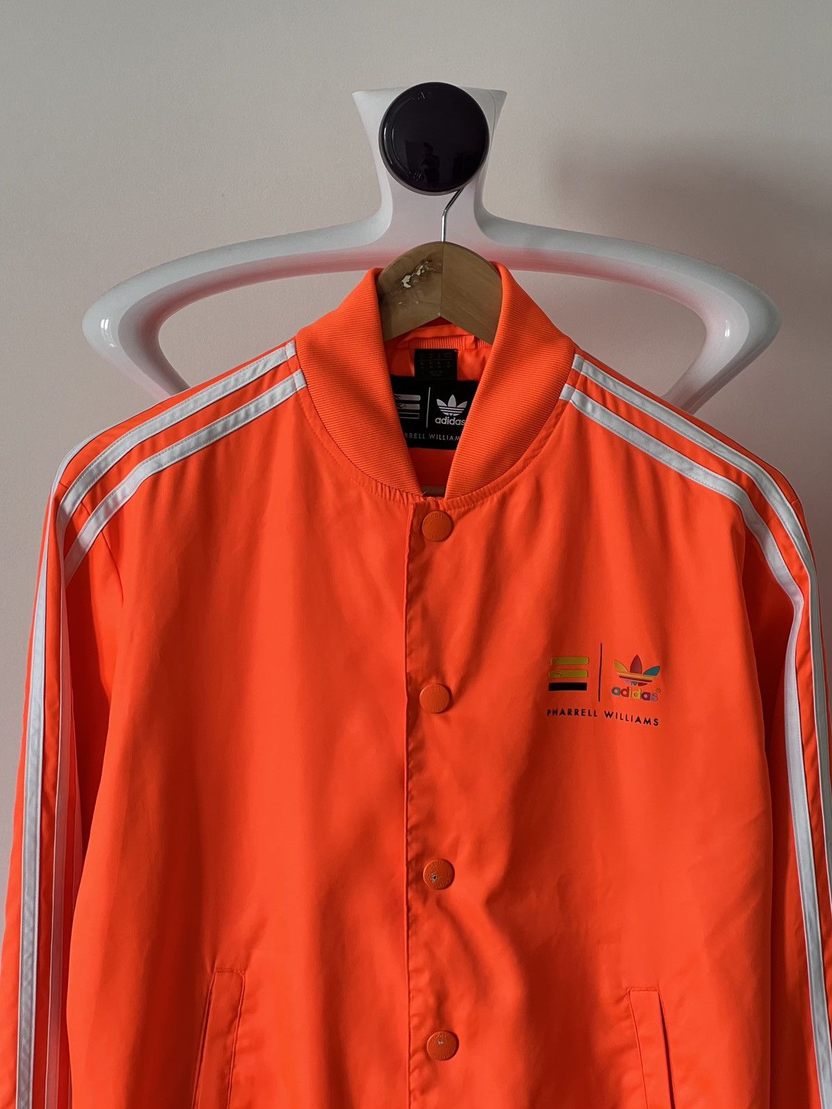 Adidas × Pharrell Adidas Originals x Pharrell Williams Trefoil Track Jacket Size US M / EU 48-50 / 2 - 3 Thumbnail