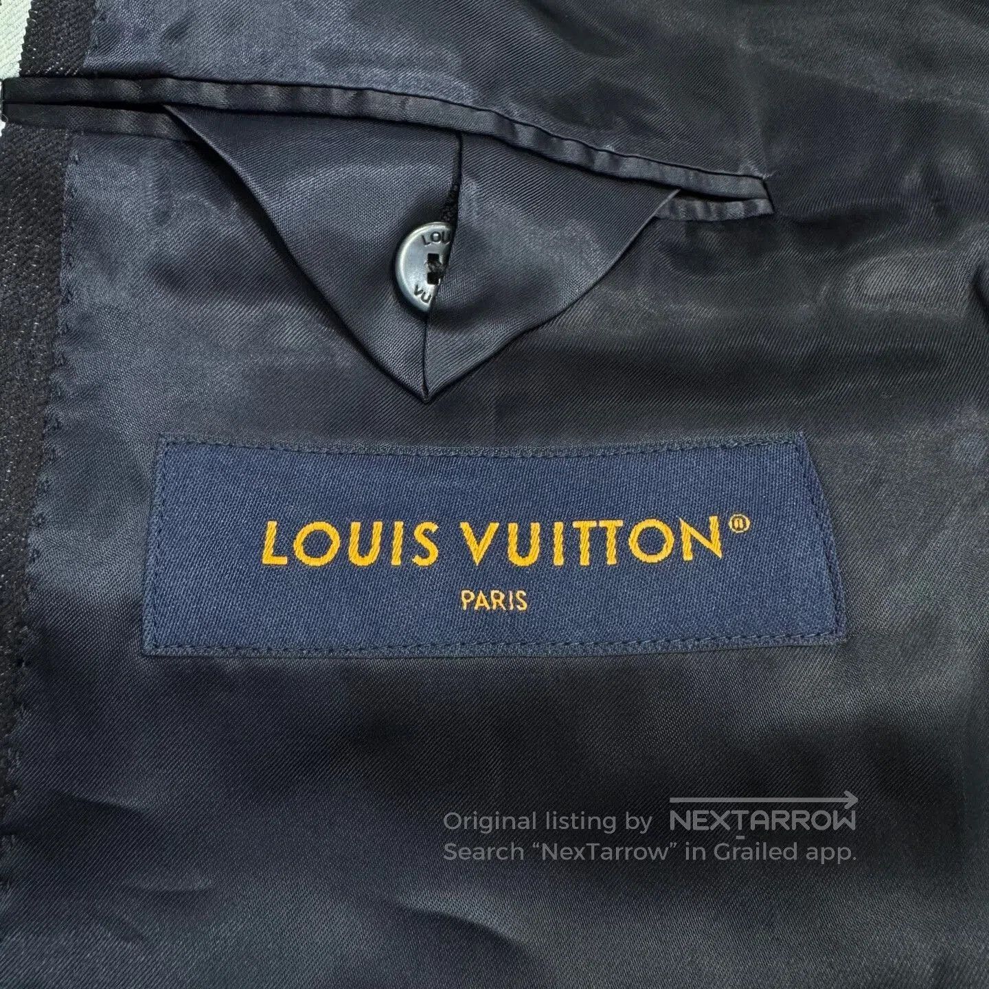 Louis Vuitton louis vuitton striped linen suit jacket. Size US L / EU 52-54 / 3 - 3 Thumbnail