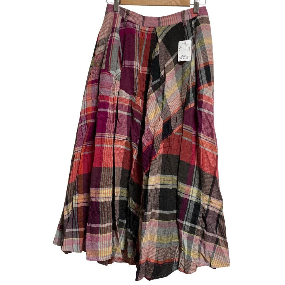 Other AS KNOW AS de base Bold Check Skirt Textile Skirts DUTY FREE for USA