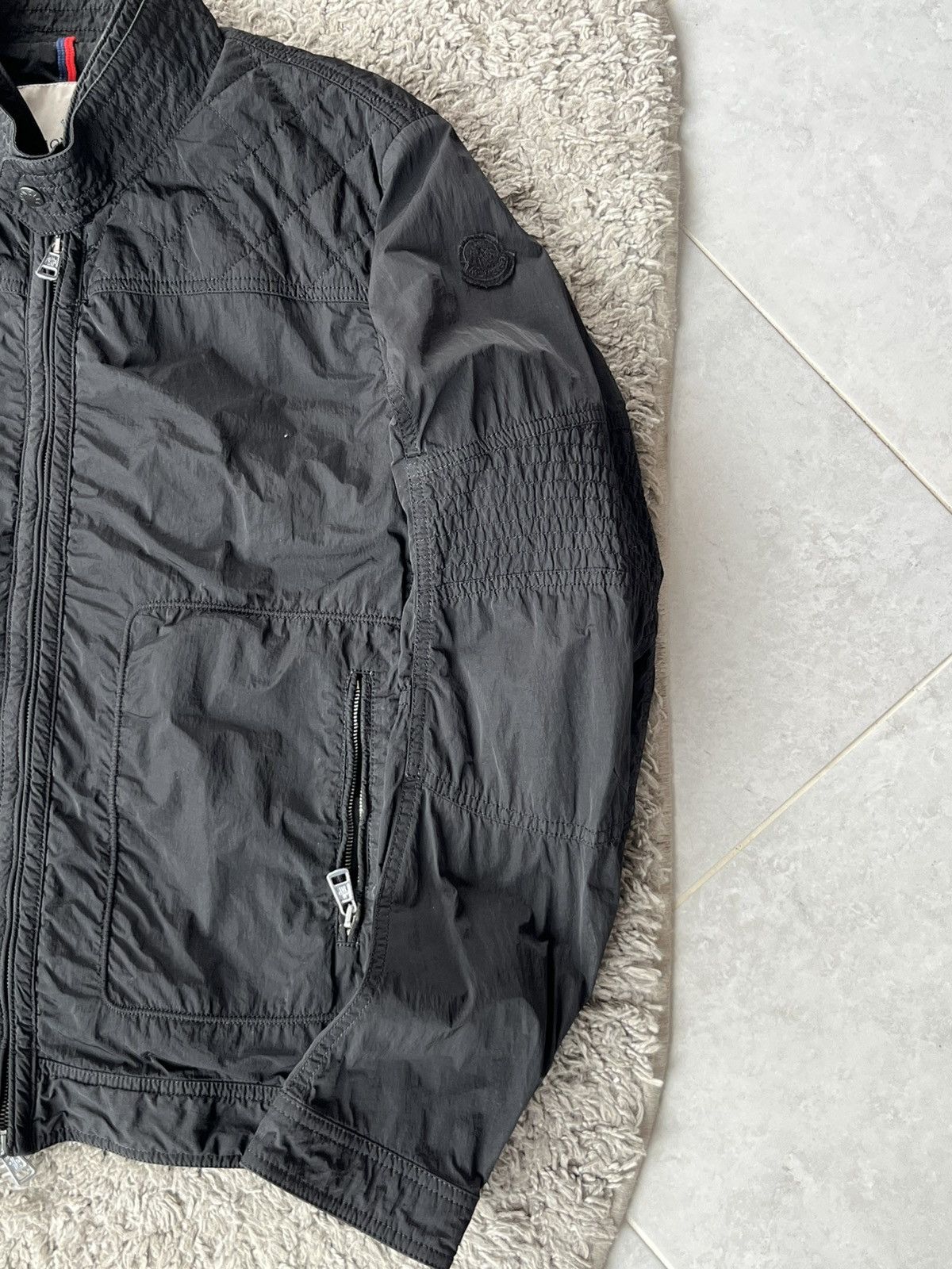 Moncler Vintage Light Jacket Moncler Garment Dye Flacher Size US L / EU 52-54 / 3 - 4 Thumbnail