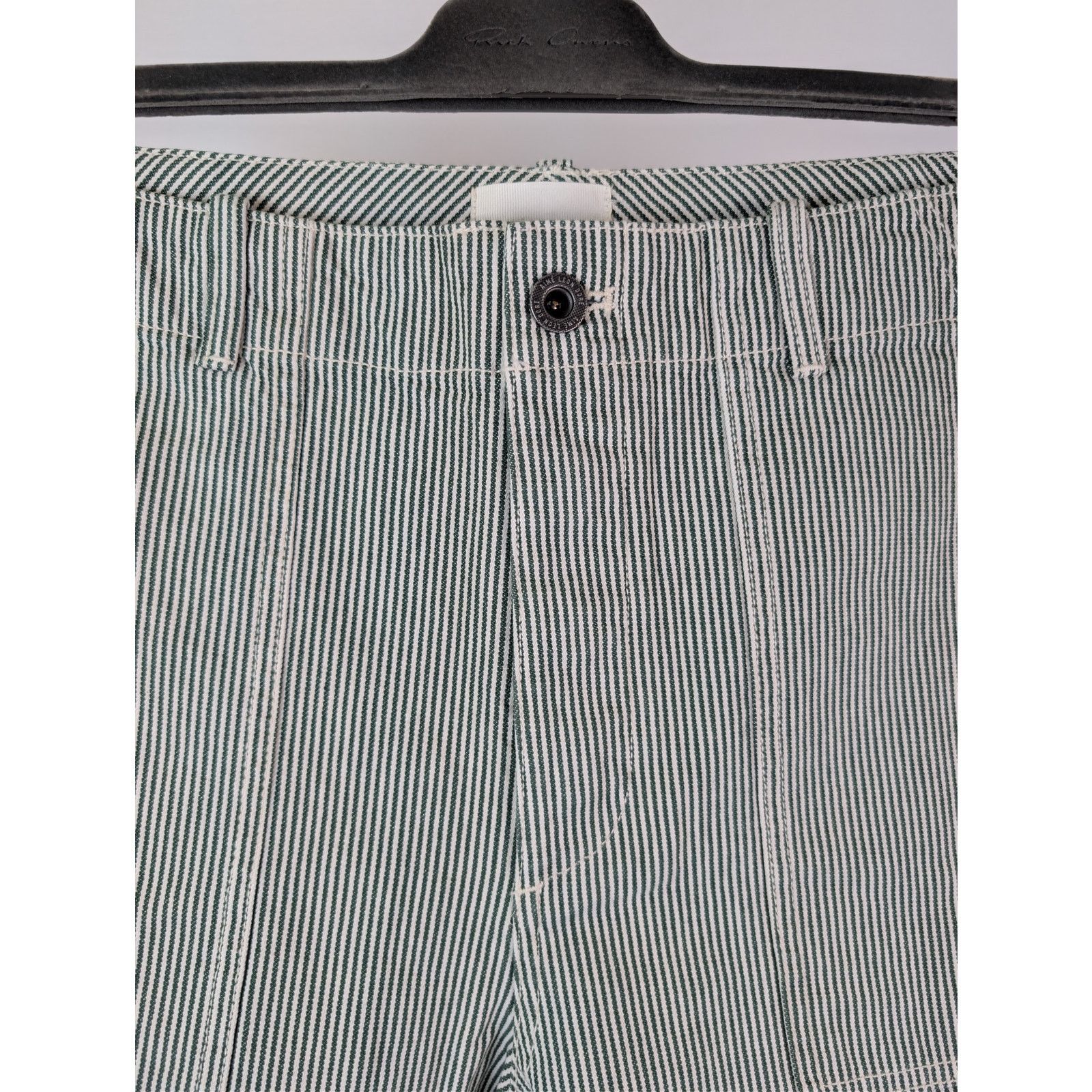 Aime Leon Dore o1rshd1 Hickory Stripe Workwear Pant jean in Green Hickory Size US 34 / EU 50 - 7 Thumbnail