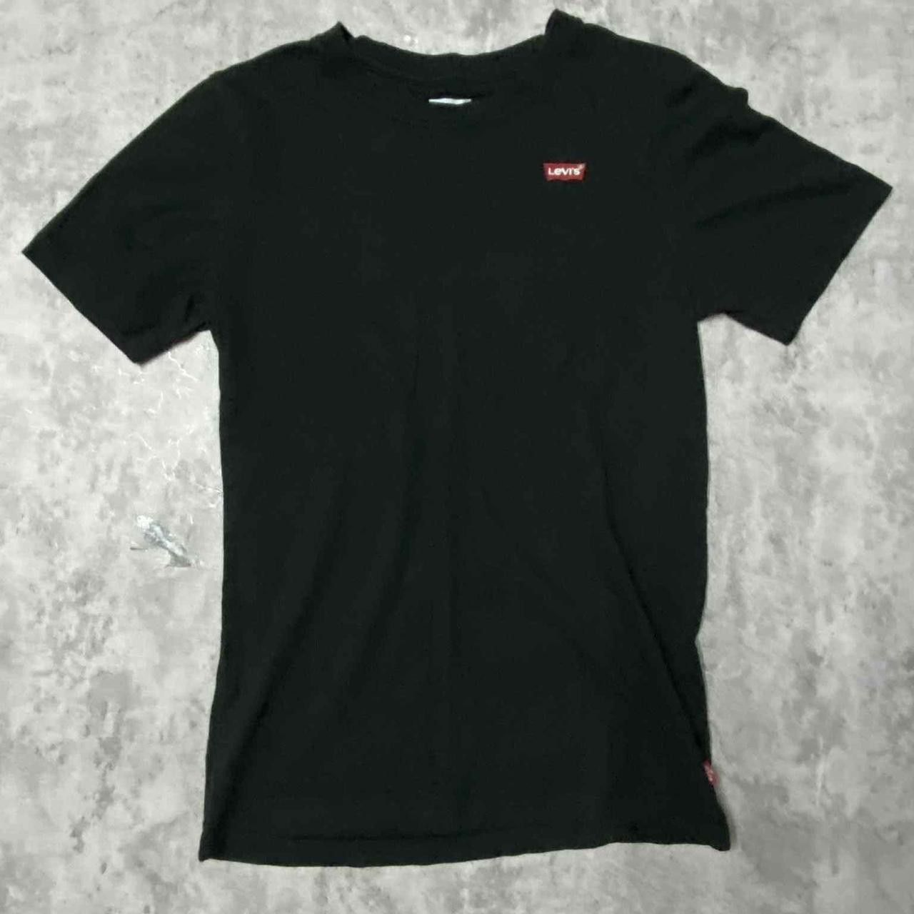 Levi's Levi's black cotton tee Size US S / EU 44-46 / 1 - 1 Thumbnail