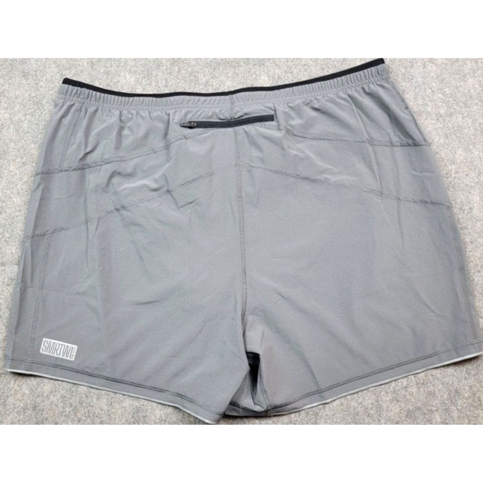 Smartwool Smartwool Active Shorts Mens XL Gray 5'' Inseam Lined Pockets Drawstring Quick Dry NWT Breathing Athletic Shorts Size US 36 / EU 52 - 5 Thumbnail