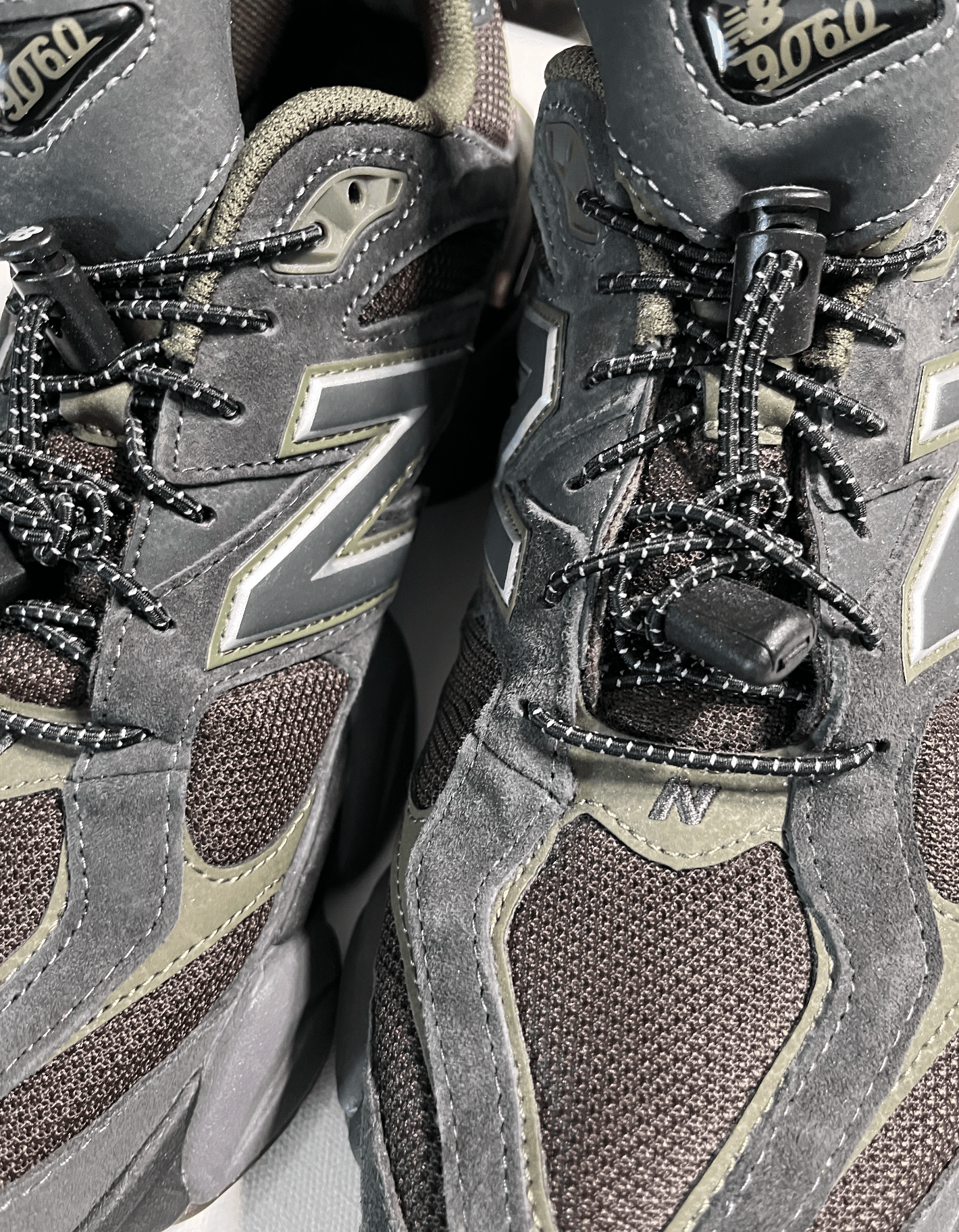 New Balance RARE New Balance 9060 'Blacktop Dark Moss' BASICALLY NEW Size US 11.5 / EU 44-45 - 8 Thumbnail