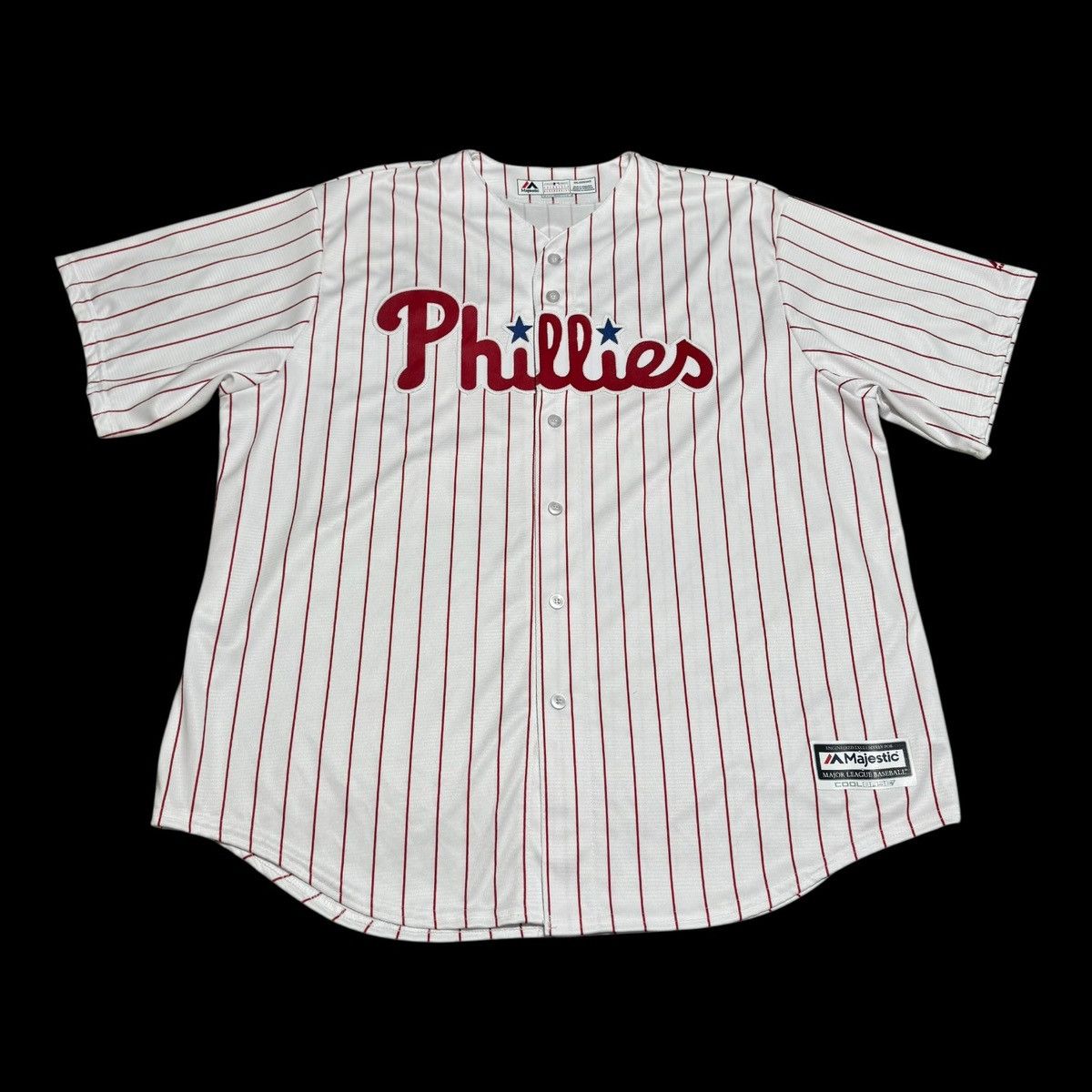 Majestic Majestic Philadelphia Phillies #28 Velasquez Jersey 2XL Size US XXL / EU 58 / 5 - 1 Thumbnail