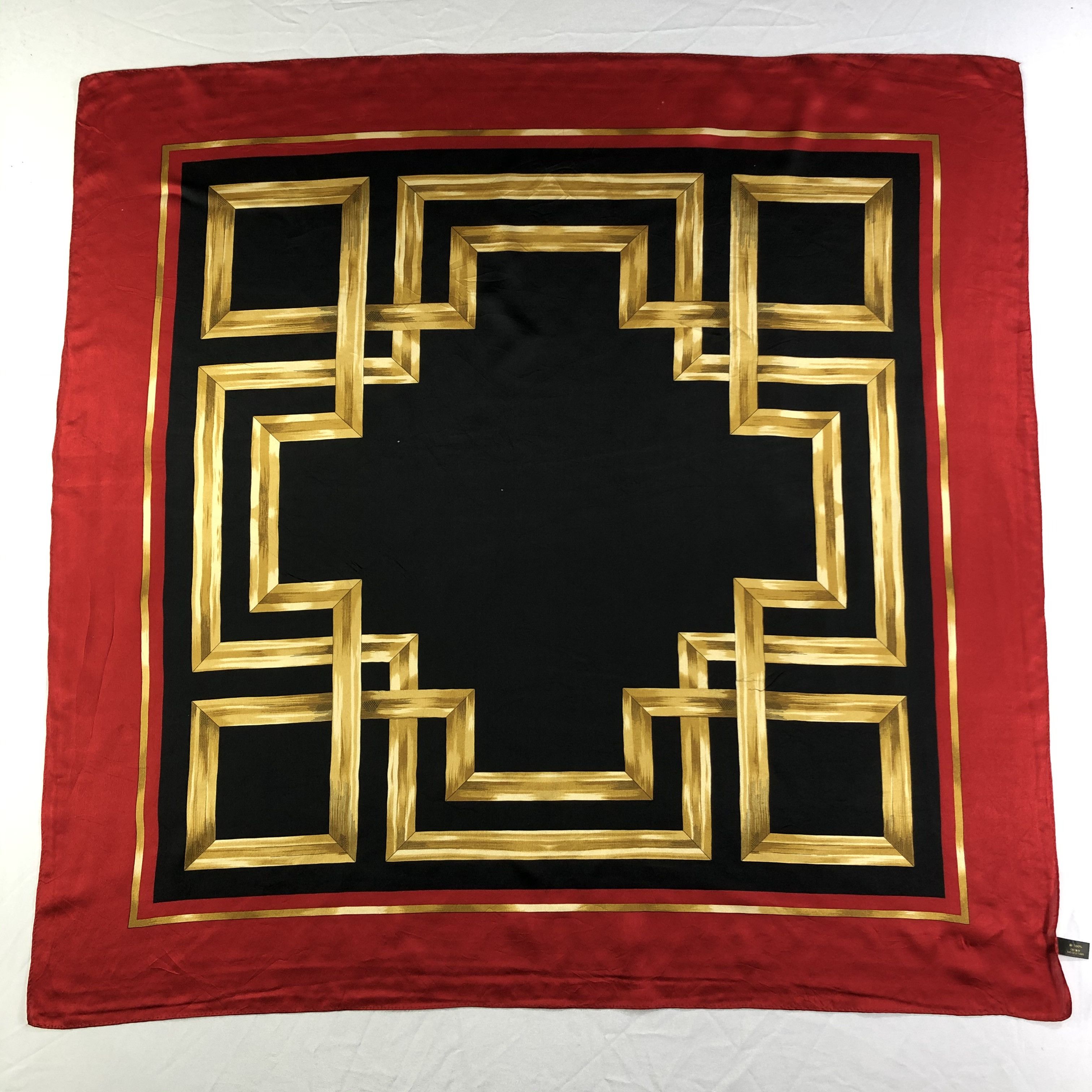 Vintage Vintage Silk Scarf Size ONE SIZE - 2 Thumbnail