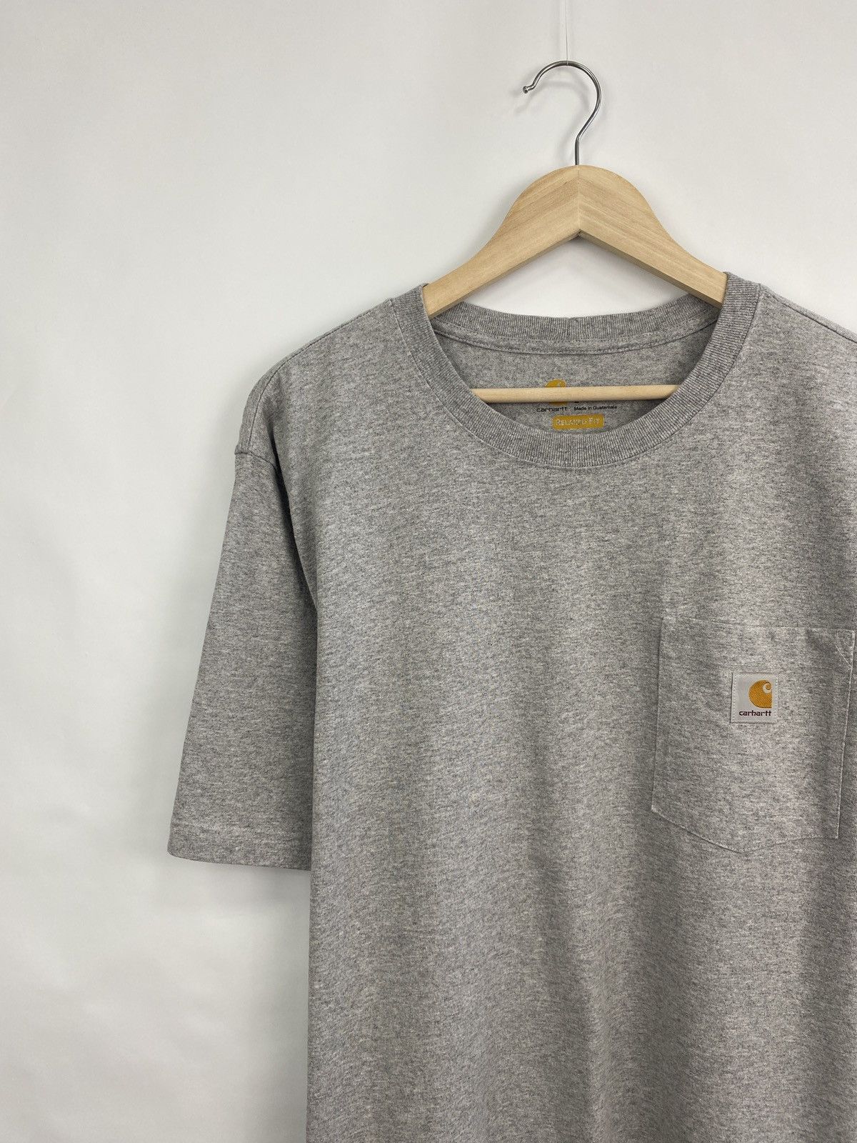 Carhartt 🇺🇸 Vintage Y2K Carhartt Box Logo T-Shirt Rare Retro Hype Size US L / EU 52-54 / 3 - 2 Thumbnail
