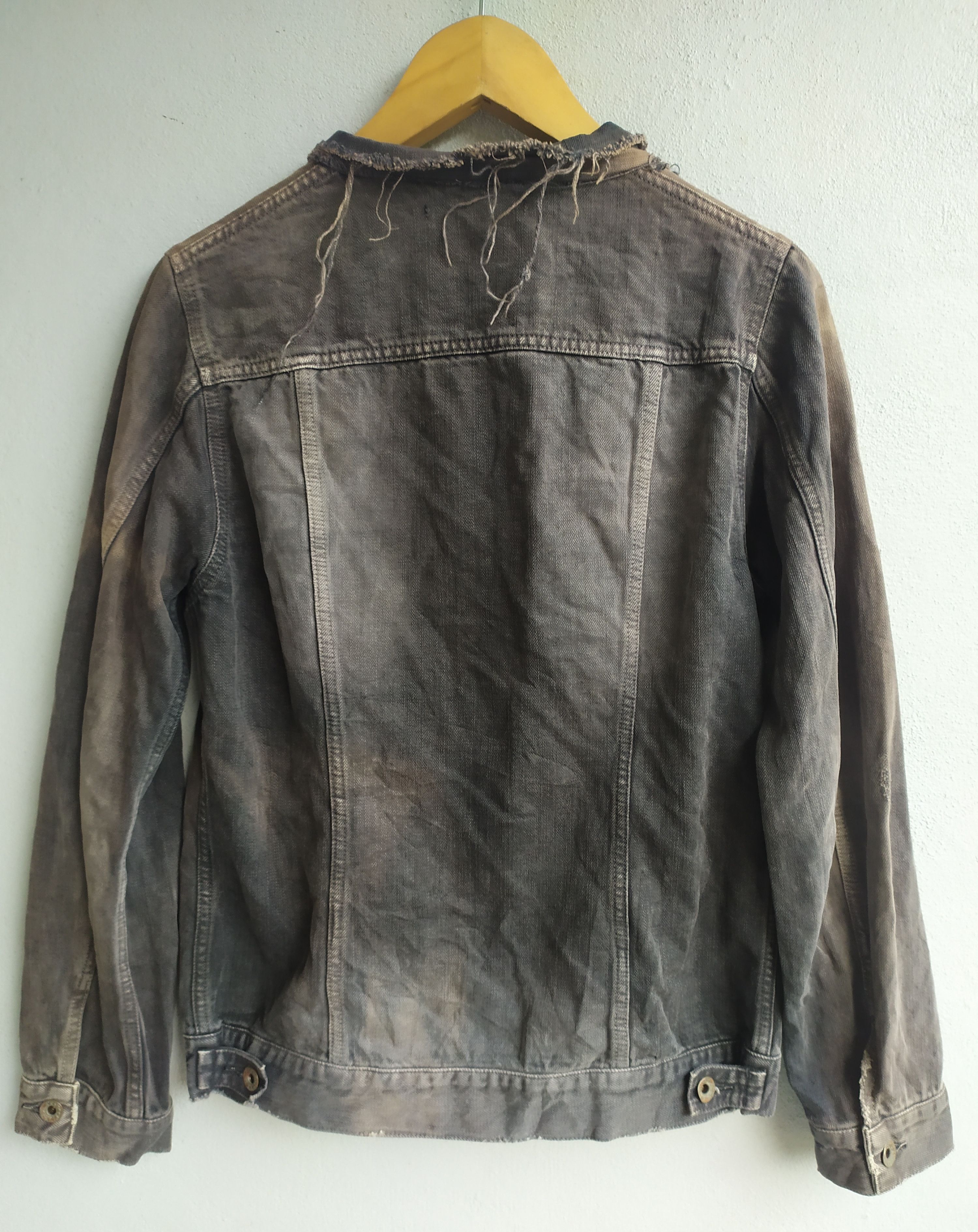 14th Addiction × If Six Was Nine Vintage American Rag CIE distressed denim Jacket Size US S / EU 44-46 / 1 - 2 Thumbnail