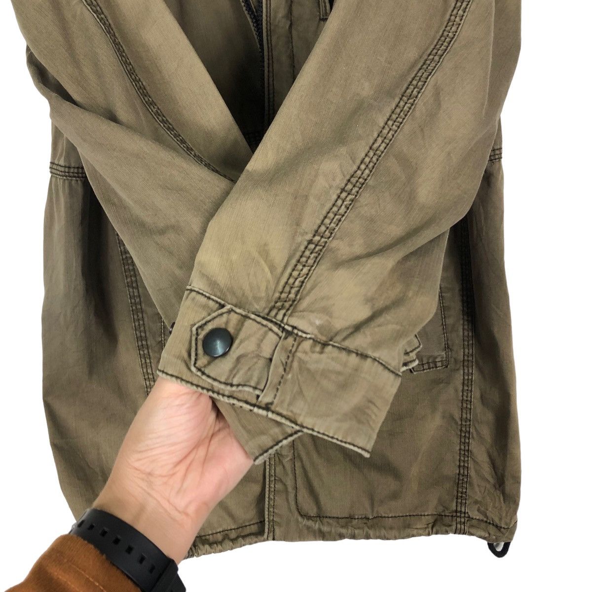 Japanese Brand 🔥Vtg Military Design Cargo Jacket Poxket Icca Issey Miyake Size US M / EU 48-50 / 2 - 16 Thumbnail