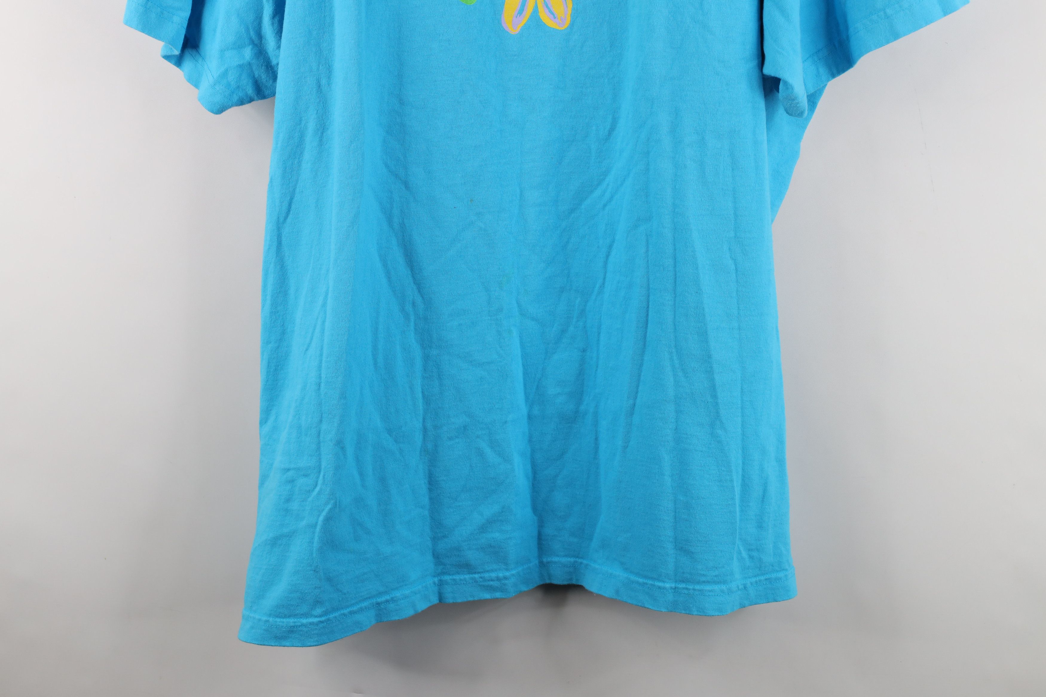 Vintage Vintage 90s Streetwear Floral Short Sleeve T-Shirt USA Size 3XL / US 20-22 - 3 Thumbnail