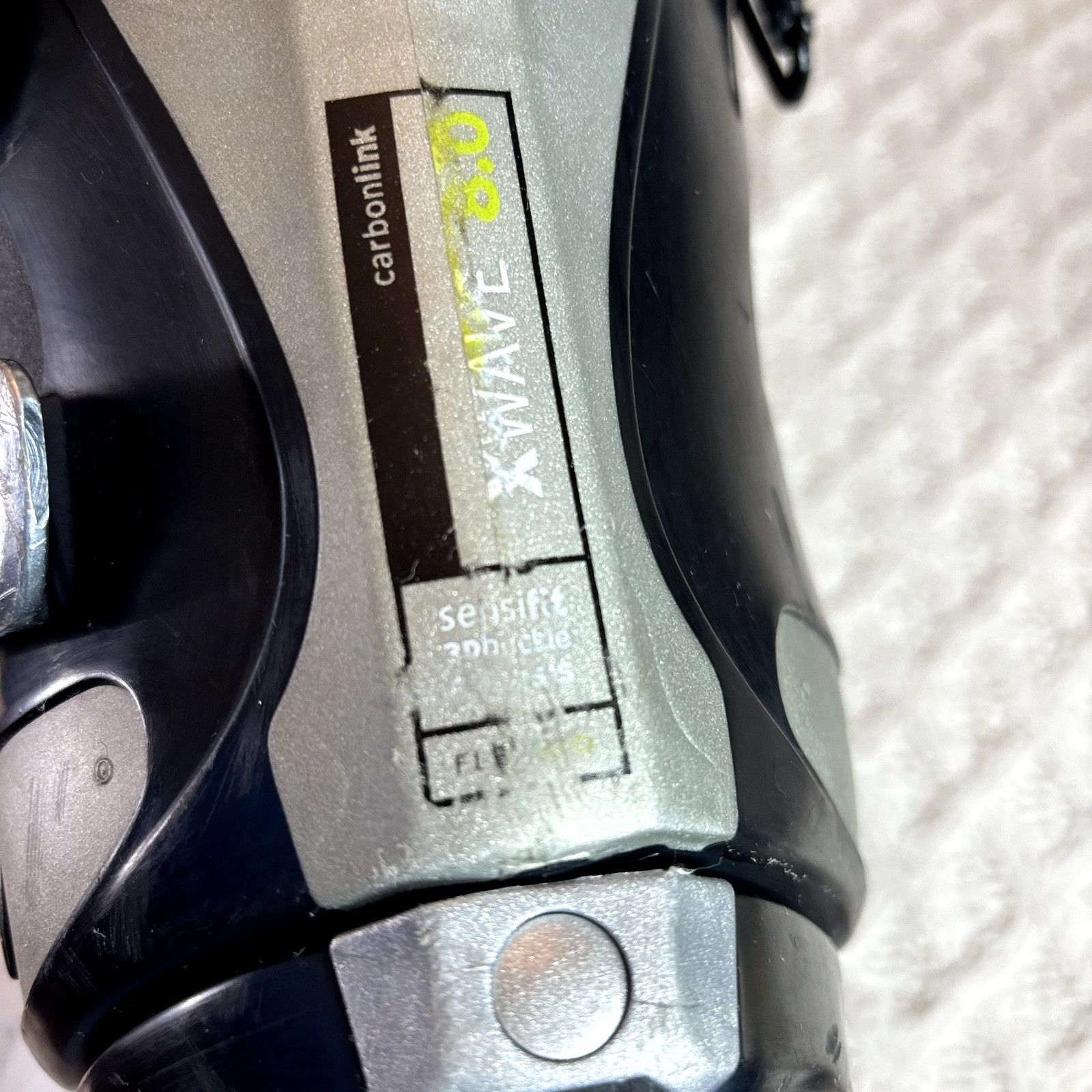 Salomon Salomon X-Wave 8.0 3D Buckle, 315mm Black Downhill Ski Boots Size US 13 / EU 46 - 9 Thumbnail