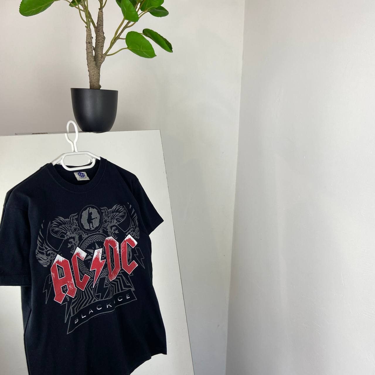 Ac/Dc × Band Tees × Rock T Shirt AC/DC Black Ice Vintage Y2K Rock Band ...