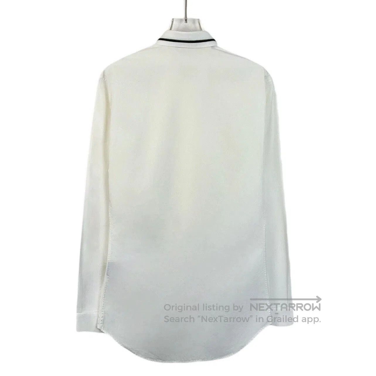 Dior white striped long sleeve Dior shirt. Size US M / EU 48-50 / 2 - 2 Thumbnail