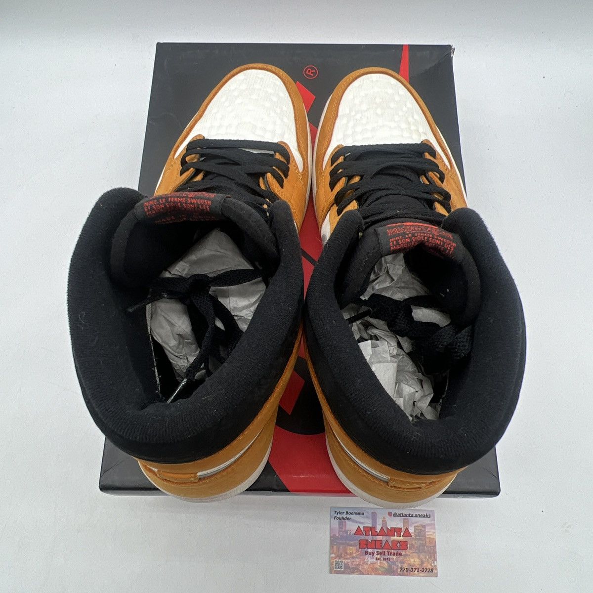 Jordan Brand Air Jordan 1 high element gore Tex light curry Size US 12 / EU 45 - 7 Thumbnail