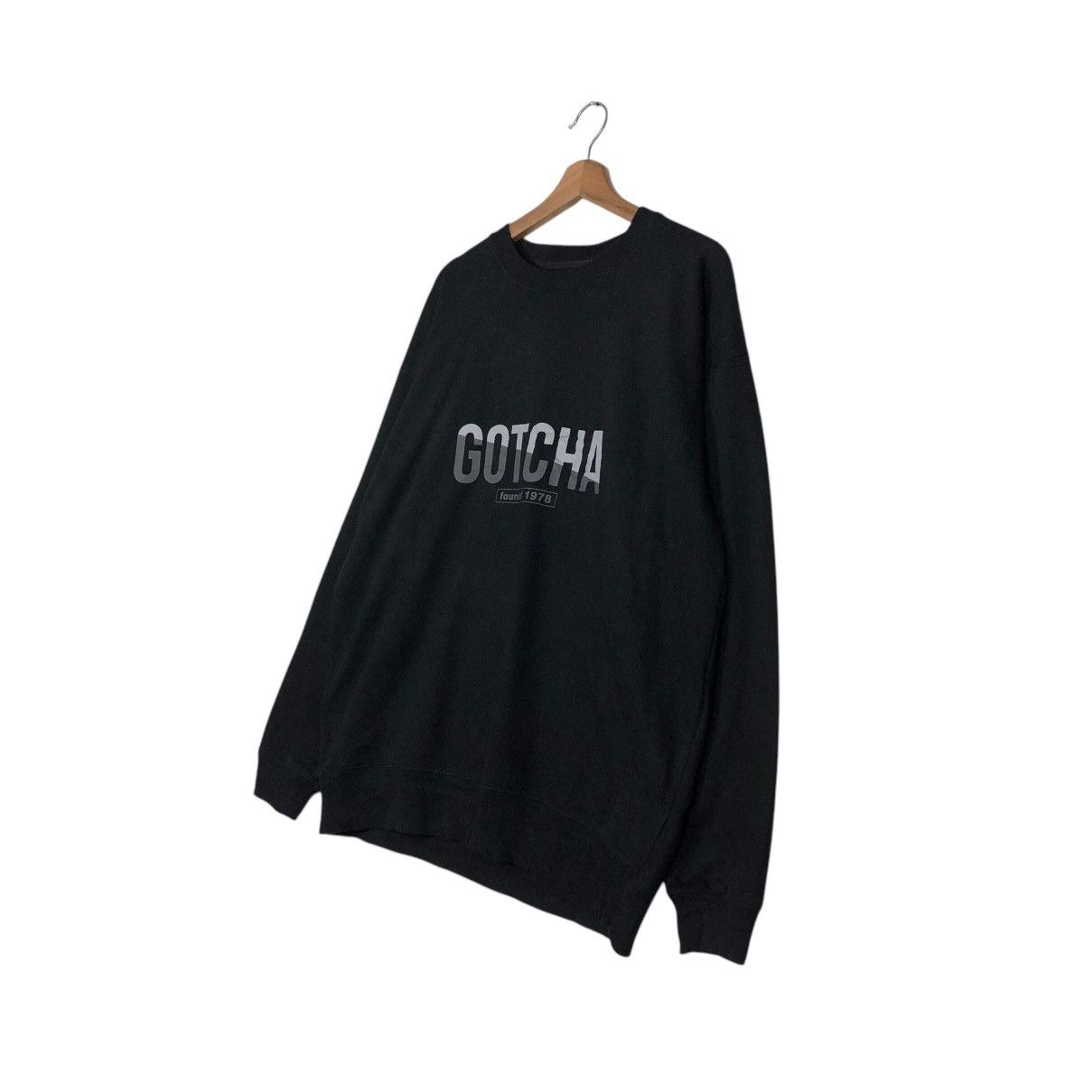 Gotcha × Japanese Brand 📌Vintage Sweatshirt Gotcha Big Logo Design Over Print Size US XL / EU 56 / 4 - 3 Thumbnail