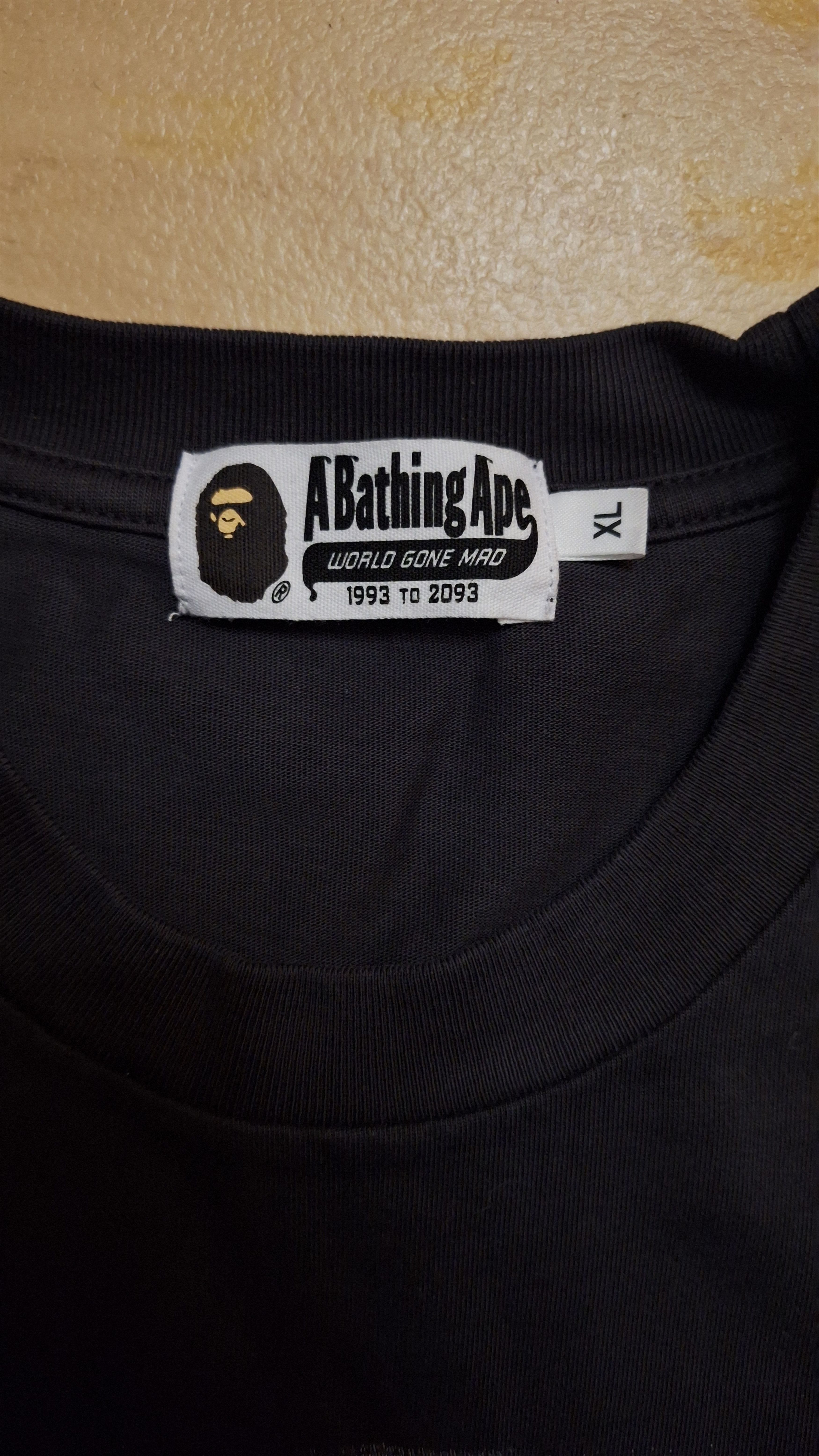 Bape Spray Ape Head Garment Dyed Relaxed Fit Tee Size US XL / EU 56 / 4 - 3 Thumbnail
