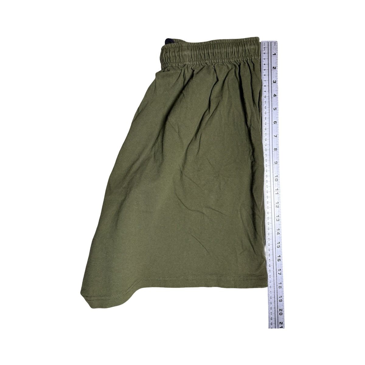 Nike Vintage Y2K Nike Army Green Gym Shorts Cotton Mens XL Size US 32 / EU 48 - 5 Thumbnail