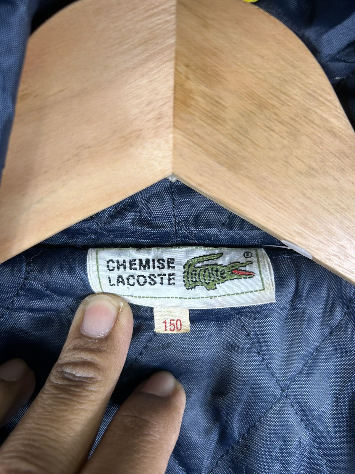 Lacoste × Vintage ⚡️Vintage Lacoste Hooded Wool Duffle Coat Jacket Size US S / EU 44-46 / 1 - 10 Thumbnail