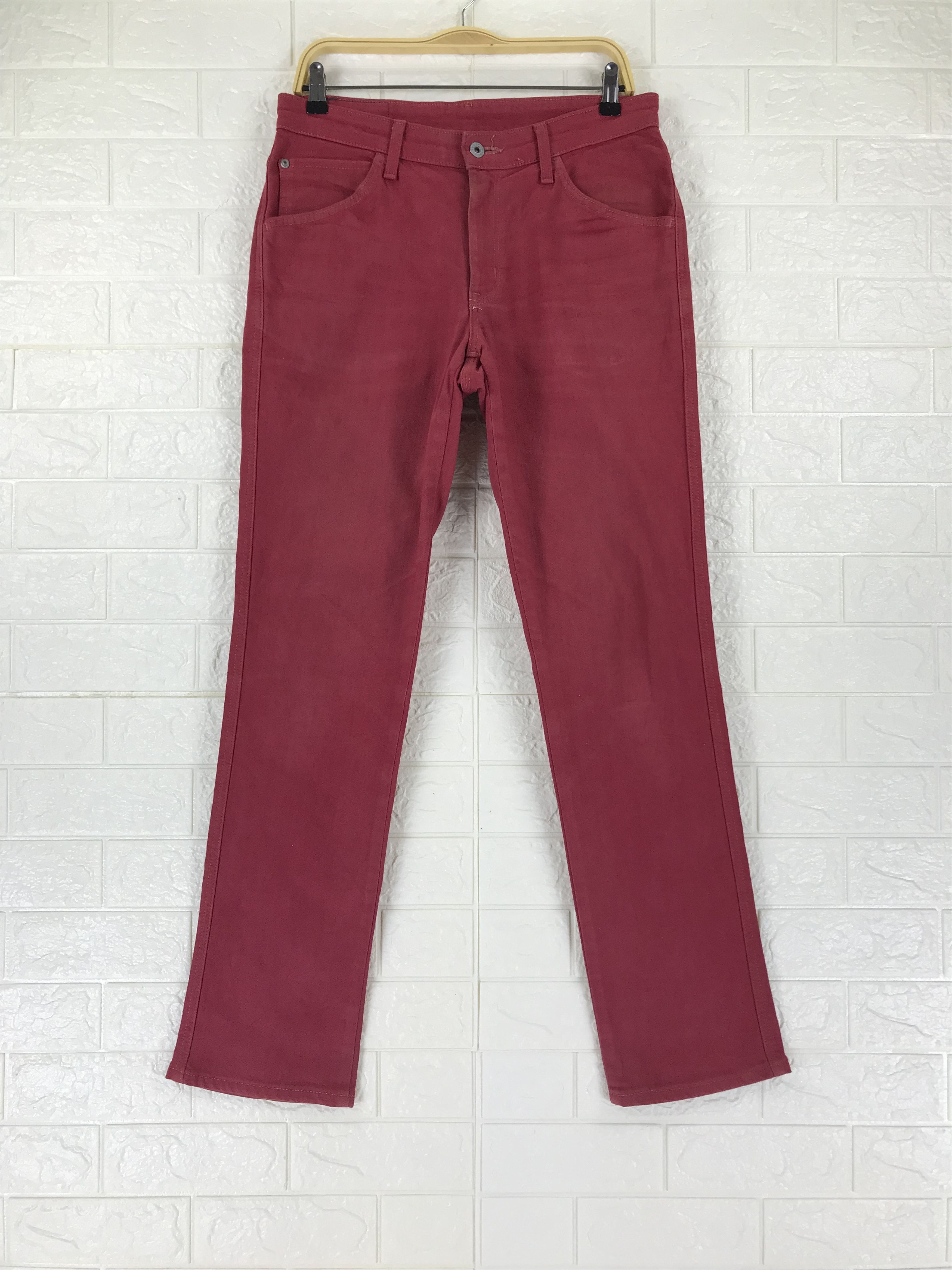 Edwin Vintage Edwin 503 Red Jeans Size US 32 / EU 48 - 1 Thumbnail