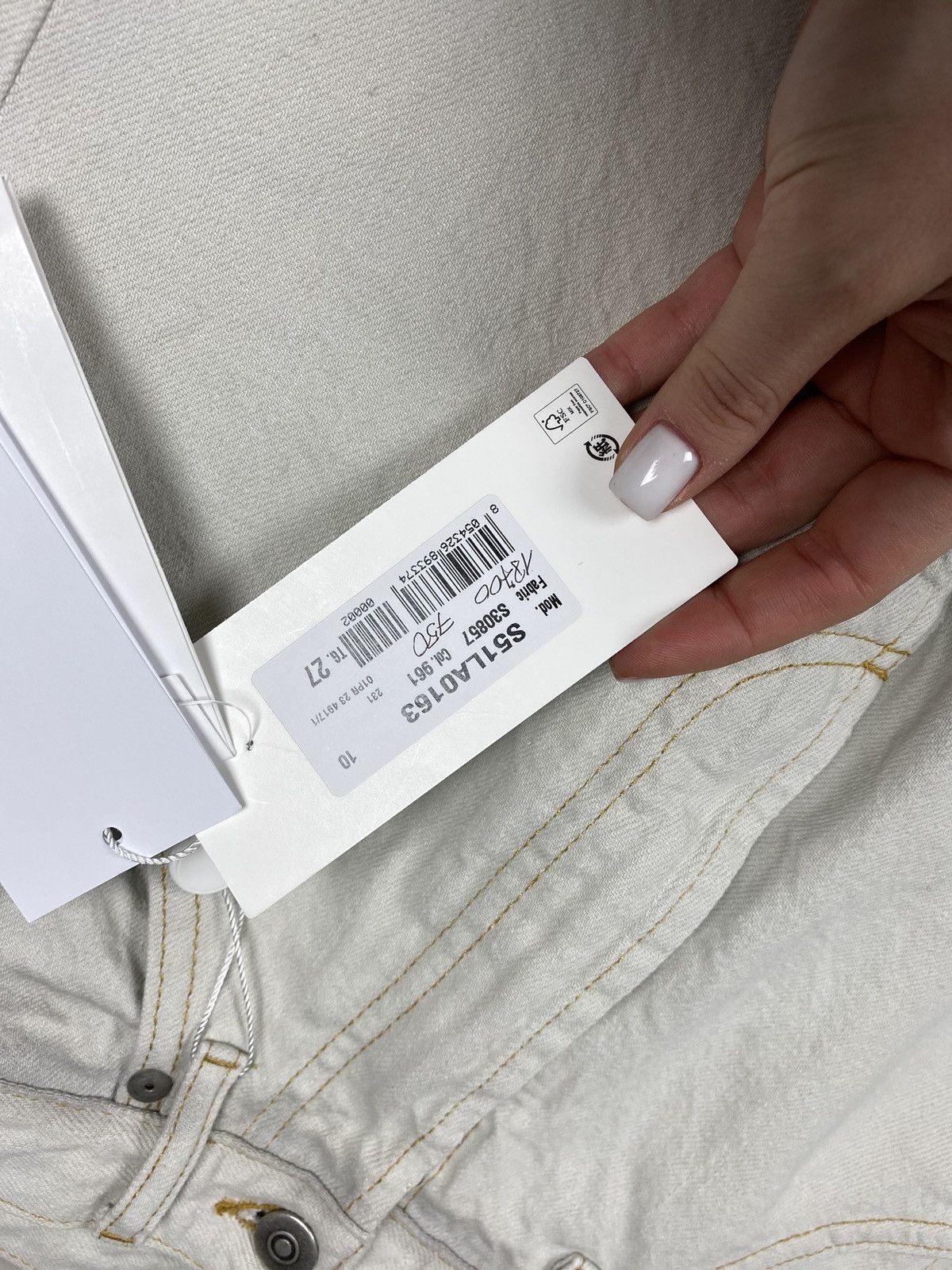 Maison Margiela BNWT! Maison Margiela 5 Pocket Straight Unisex Denim Jeans Size 27" / US 4 / IT 40 - 13 Thumbnail