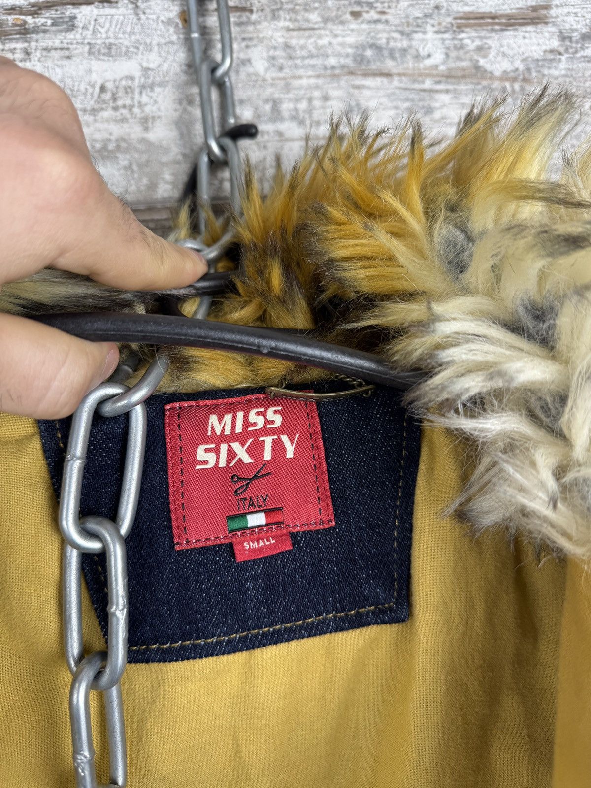 Miss Sixty Miss Sixty Fox Graphic Teddy Faux Fur Coat Y2K Sherpa Jacket Size S / US 4 / IT 40 - 15 Thumbnail