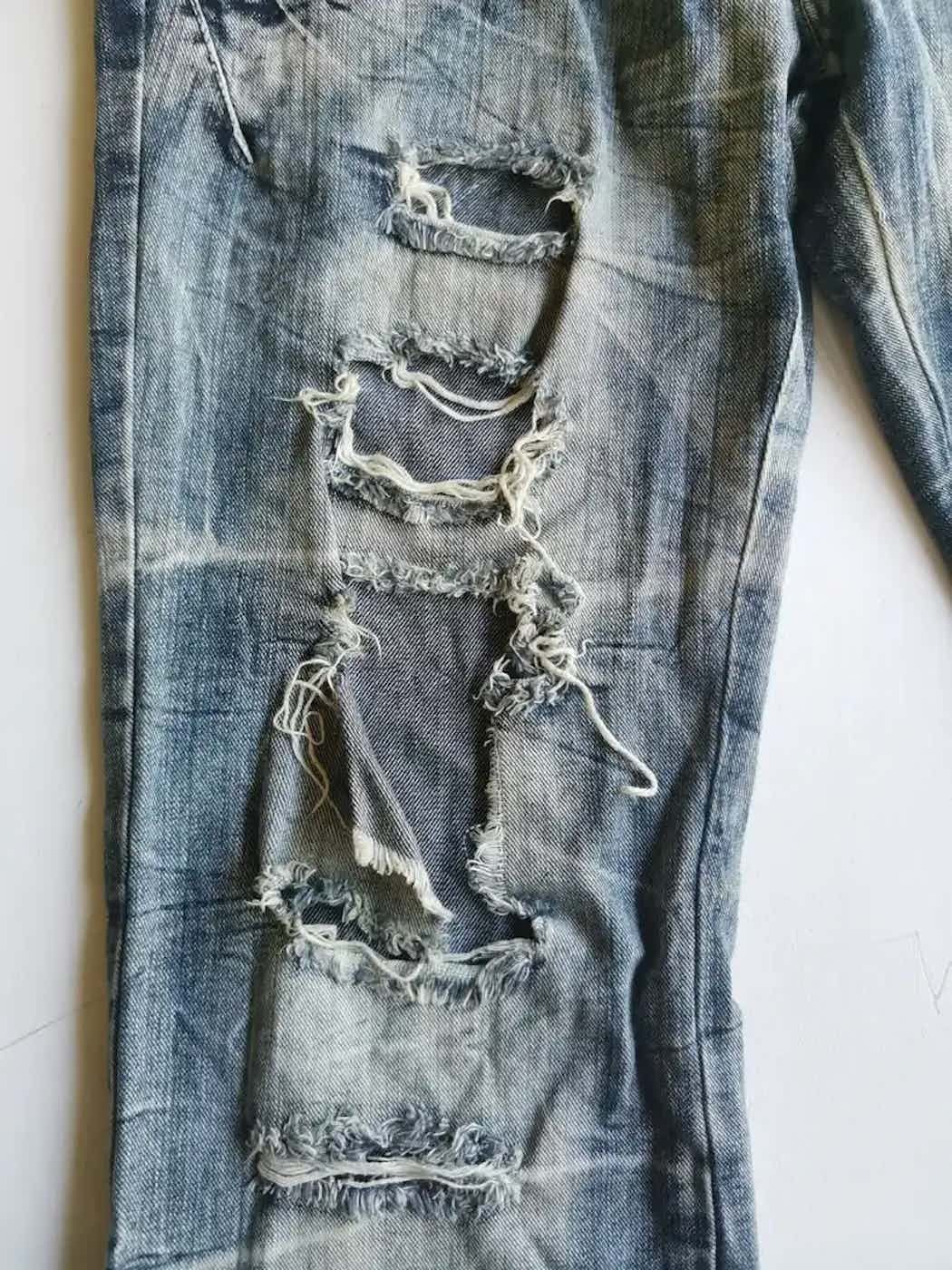 Vintage Very Rare Style Design Jeans Pants Size US 31 - 4 Thumbnail