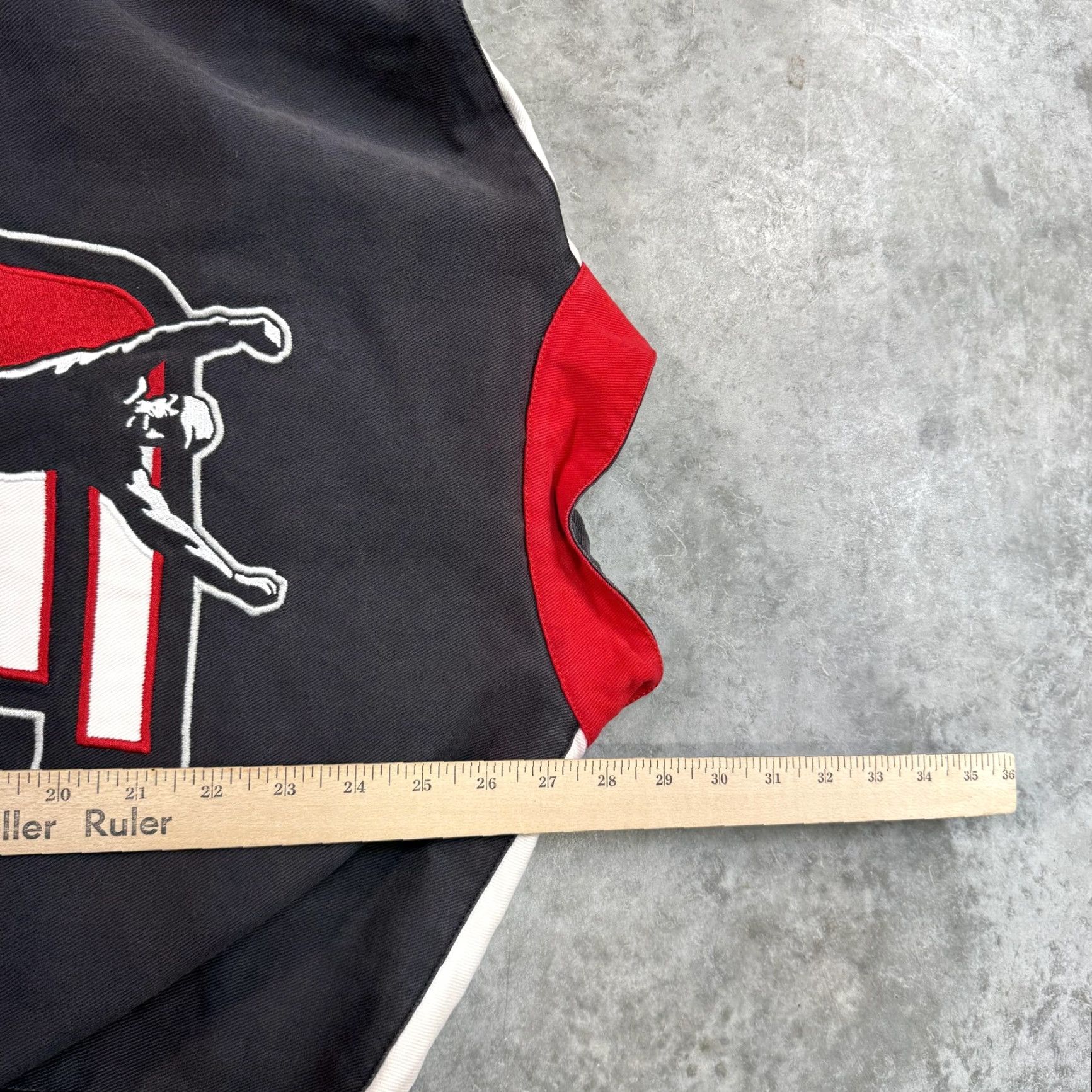 Chase Authentics VINTAGE Chase Authentics Jacket Mens M Black Canvas Varsity 90s NASCAR Racing Intimidator Embroidered Logo Full Zip Size US M / EU 48-50 / 2 - 7 Thumbnail