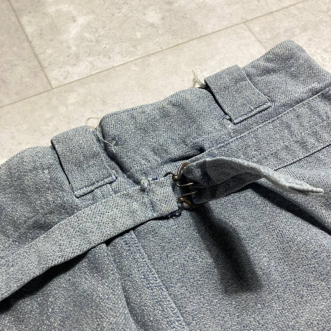 Vintage Vintage Workwear Chore Pants Size 32 Denim Trousers Size US 32 / EU 48 - 3 Thumbnail