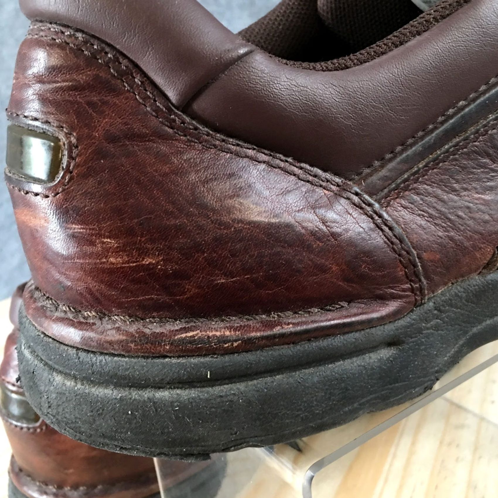 Rockport Rockport Eureka Shoes Mens 12 Walking Sneakers Leather Brown Casual Sneakers Leather Brown Rockport Eureka Mens 12 Size US L / EU 52-54 / 3 - 5 Thumbnail