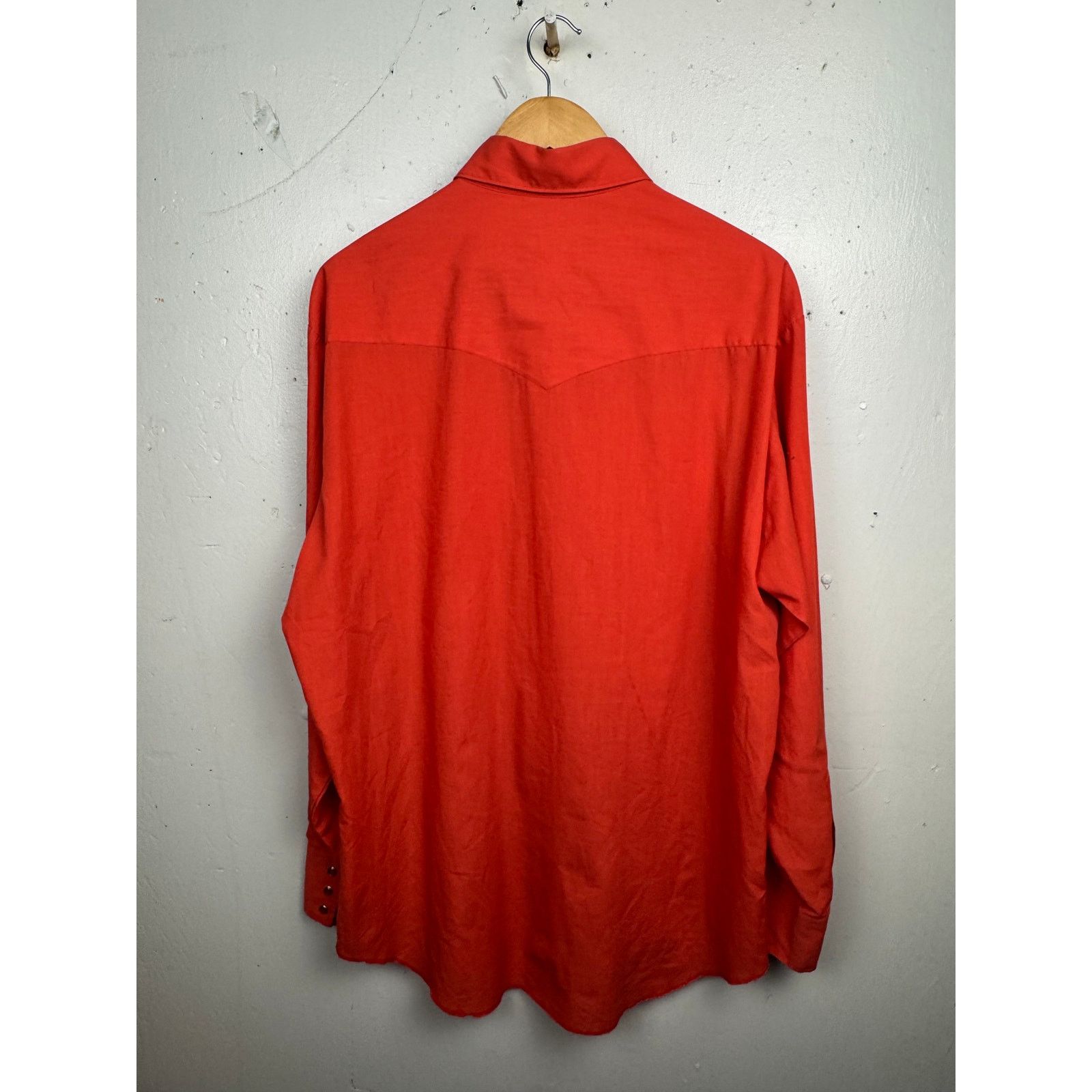Rustler Vintage 1980s Rustler western snap shirt Large Size US XL / EU 56 / 4 - 2 Thumbnail