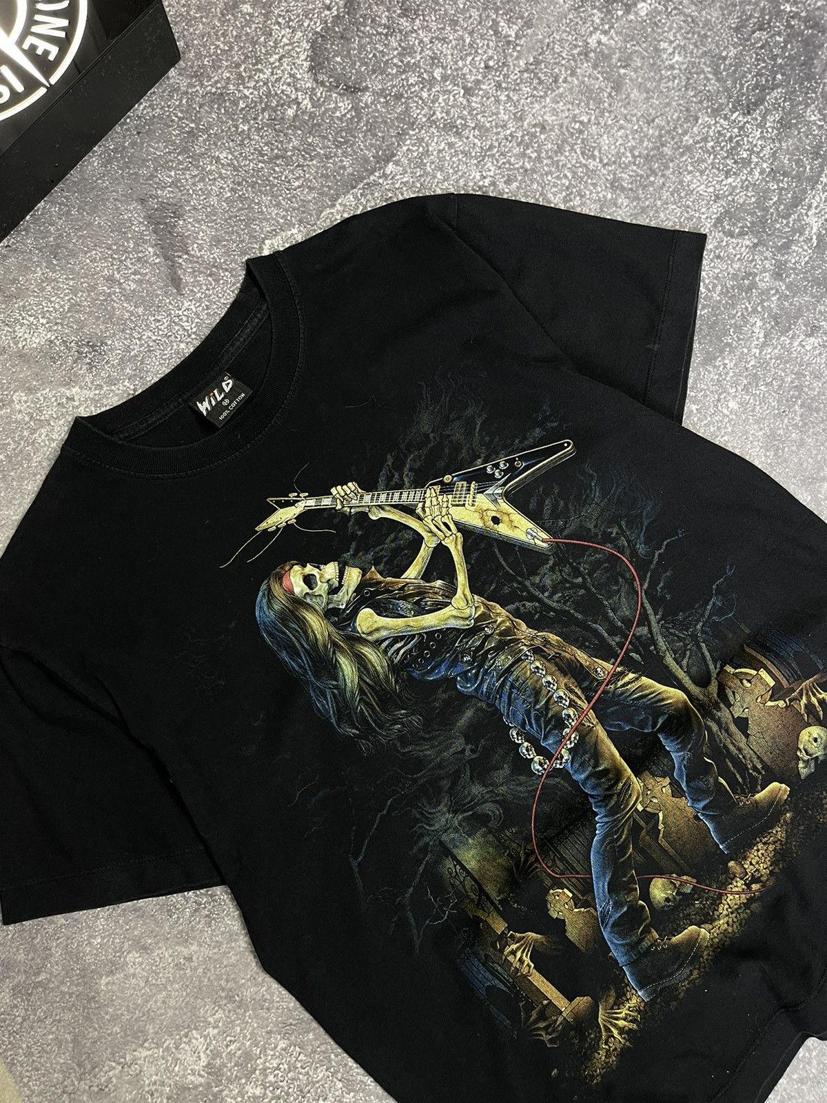 Band Tees × Vintage wild vintage skull t shirt y2k Size US M / EU 48-50 / 2 - 2 Thumbnail