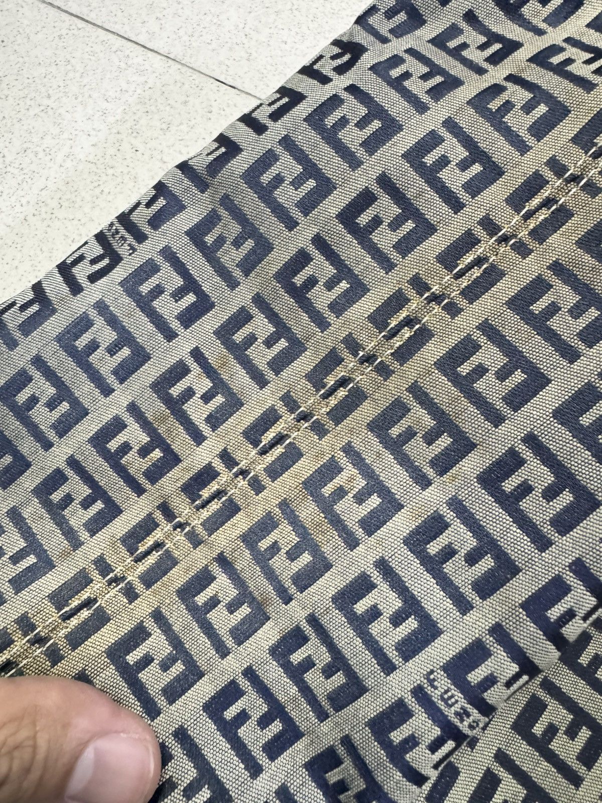 VINTAGE FENDI FULL MONOGRAM TOTE BAG