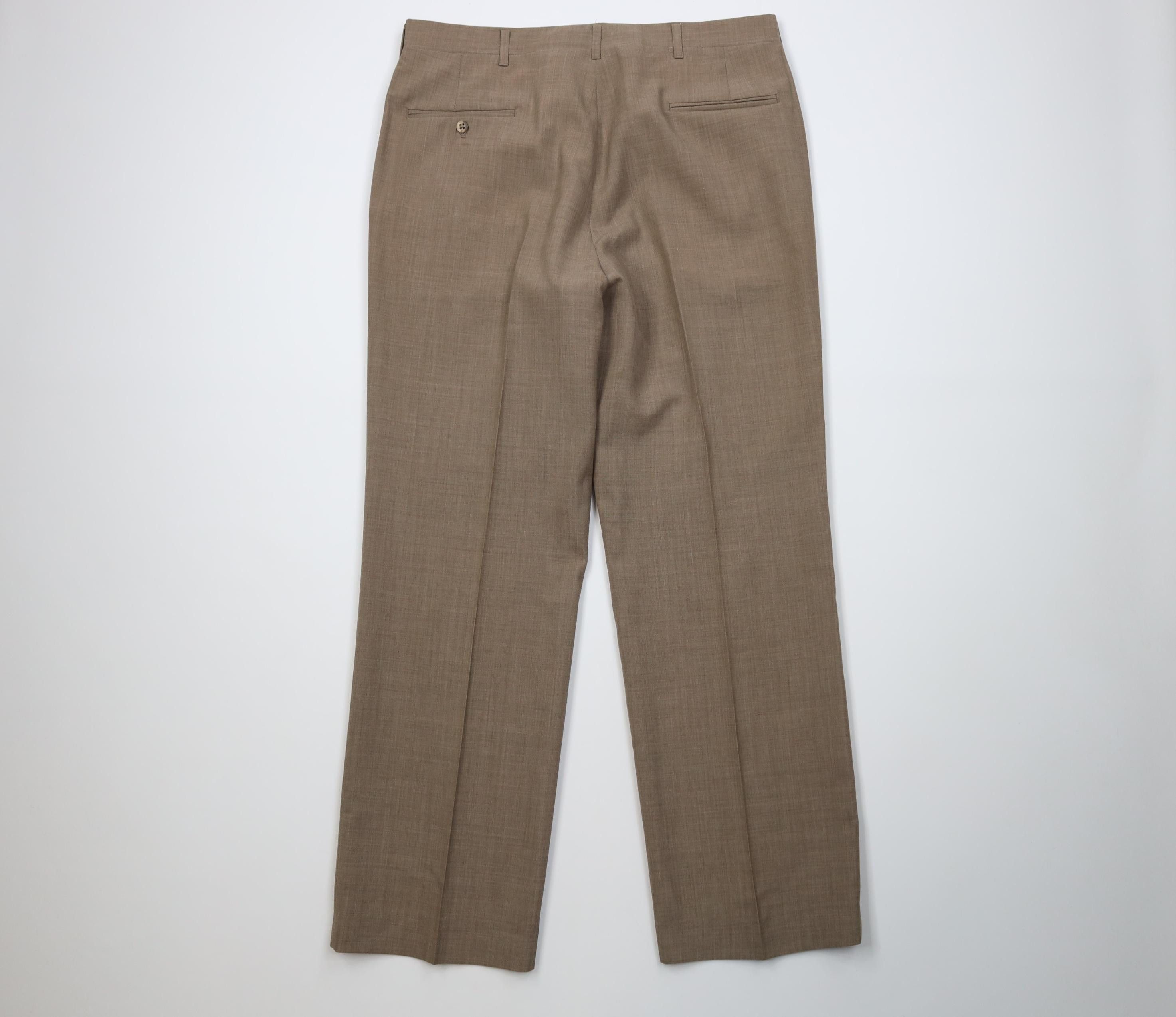 Vintage Vintage 70s Streetwear Knit Flared Wide Leg Chino Pants USA Size US 38 / EU 54 - 10 Thumbnail