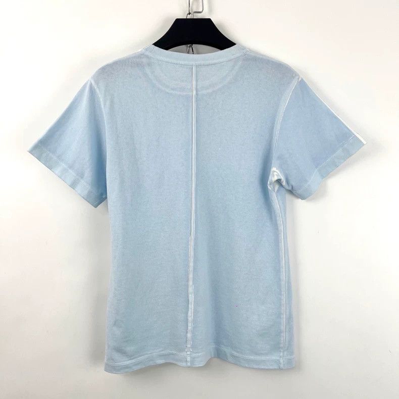 Louis Vuitton Louis Vuitton Blue chain logo printed short sleeves Size XS / US 0-2 / IT 36-38 - 3 Thumbnail