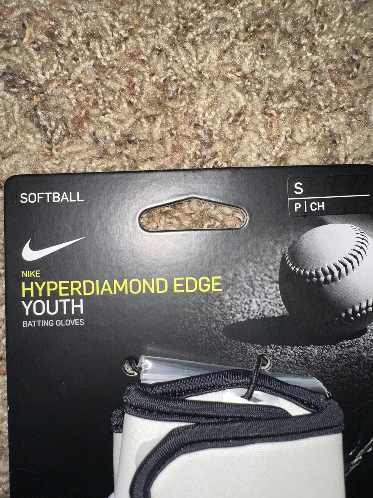 Nike Nike YouthAlpha Huarache Edge Batting Gloves Size ONE SIZE - 7 Thumbnail