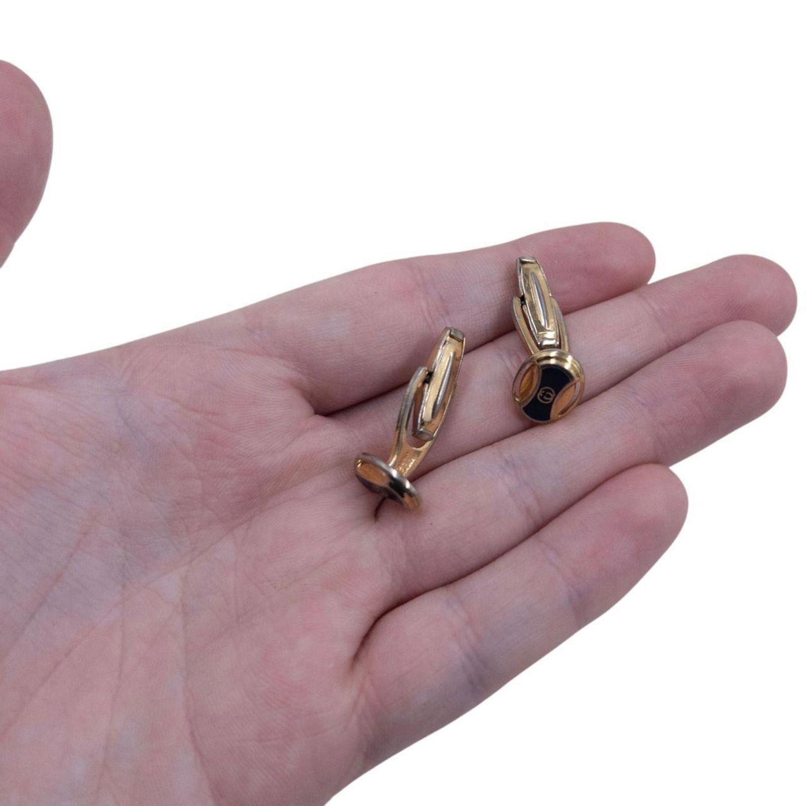 Gucci Vintage 90s Gucci Embossed Cuff Links Size ONE SIZE - 6 Thumbnail