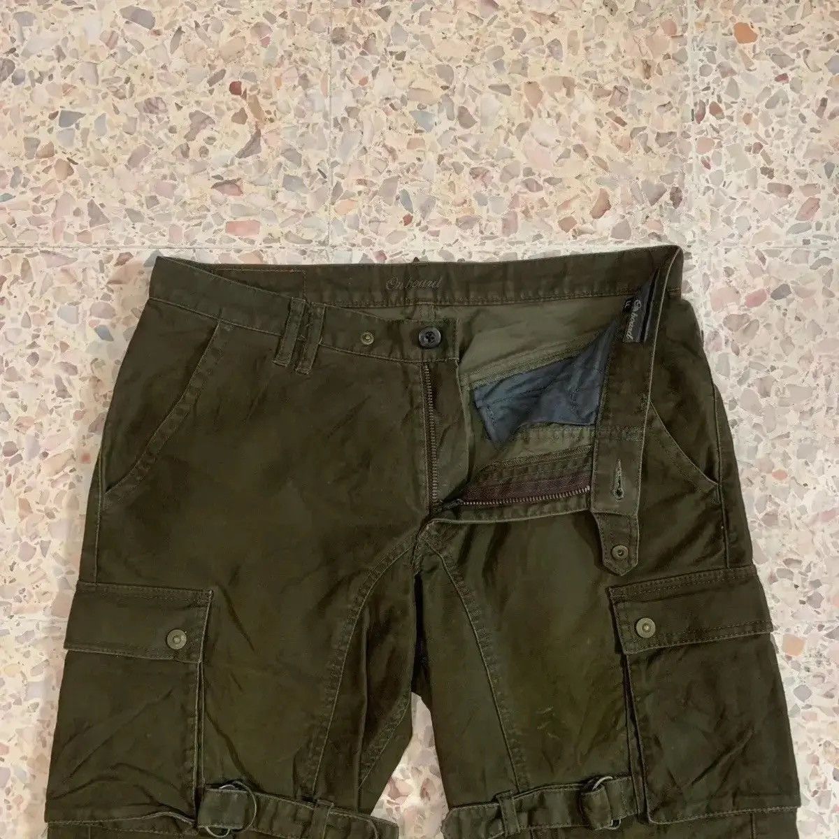 Hypebeast FYE🔥Bondage ONBORD Parachute Trousers Faded VERY RARE Cargo Size US 32 / EU 48 - 7 Thumbnail