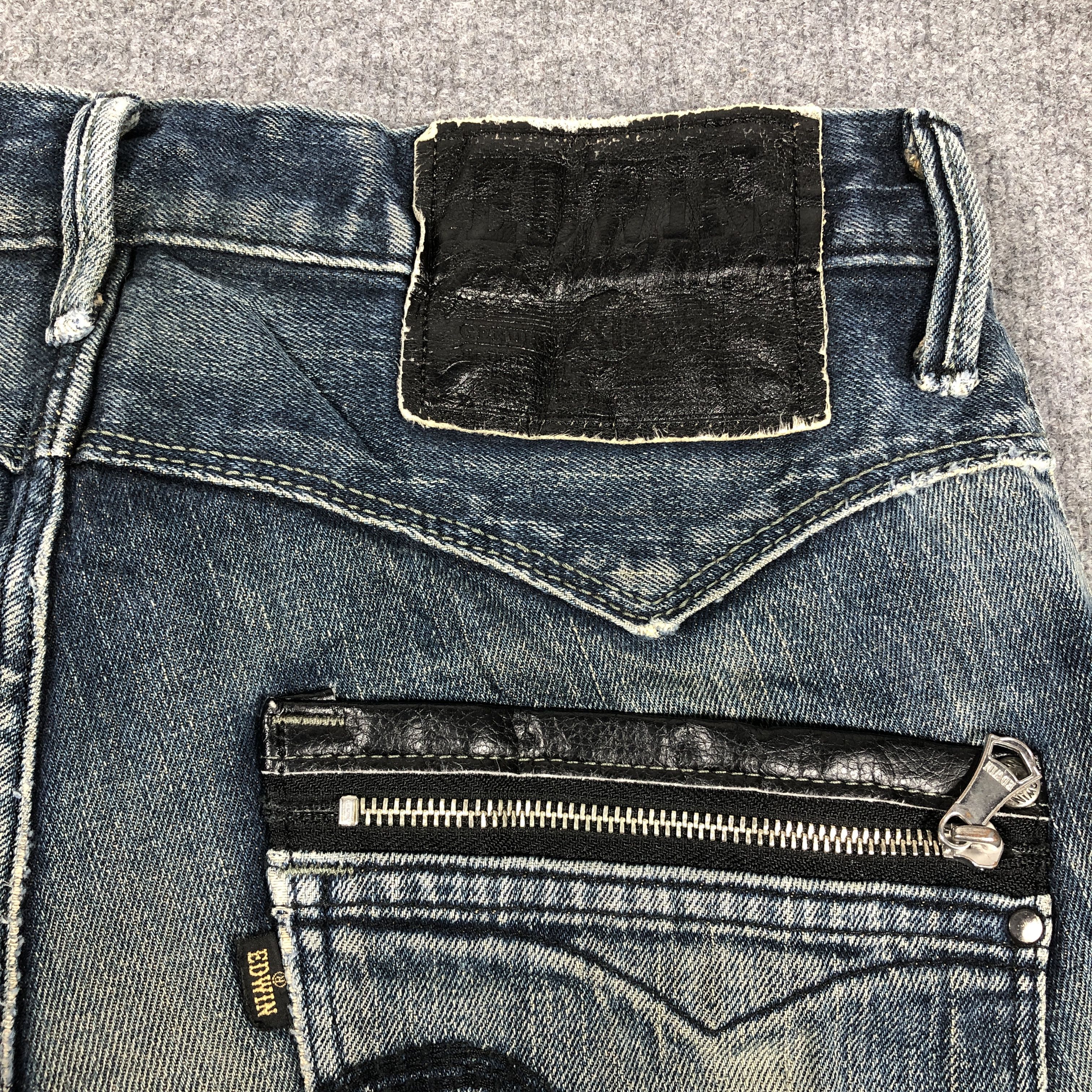 Edwin × Vintage Vintage Edwin Jeans L1180 Size US 32 / EU 48 - 8 Thumbnail
