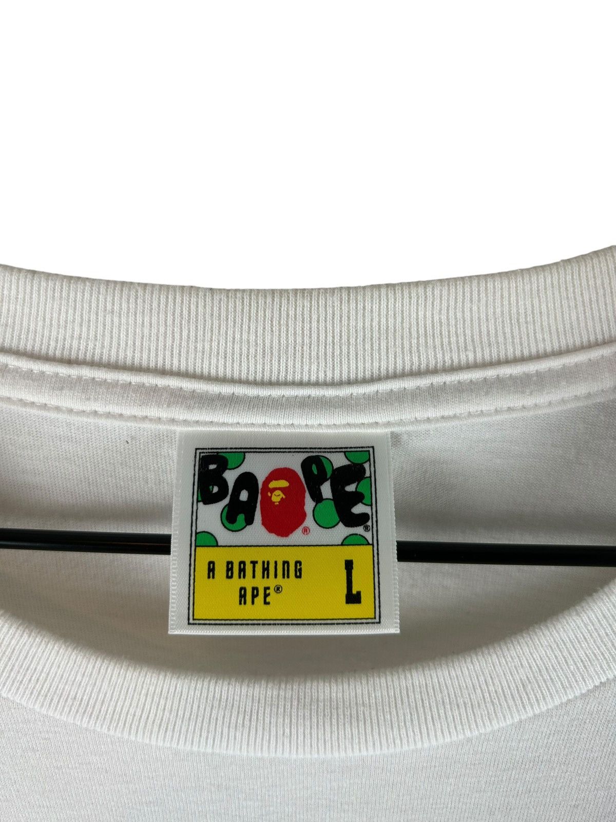 Bape Bape Logo Print T-Shirt Size US L / EU 52-54 / 3 - 5 Thumbnail
