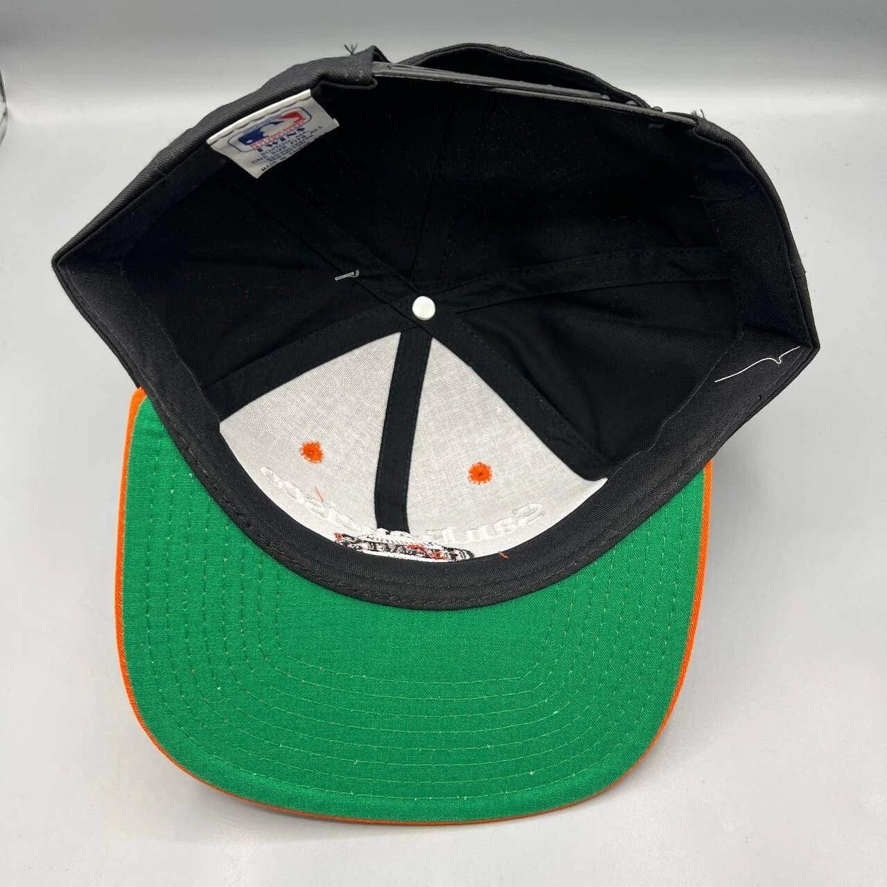 Twins Enterprise Inc. × Vintage New York Giants Hat Men Black Orange Snap Back Cap New Size ONE SIZE - 2 Thumbnail