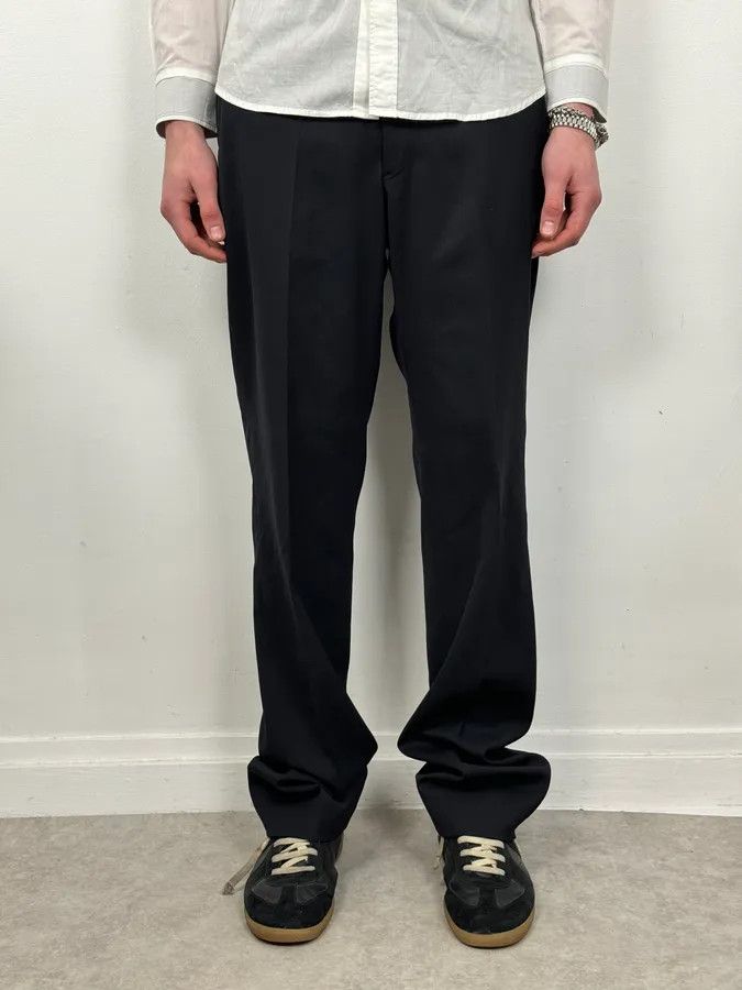Armani Collezioni 2000s Armani Collezioni Black Classy Tailored Pants Size US 32 / EU 48 - 1 Thumbnail